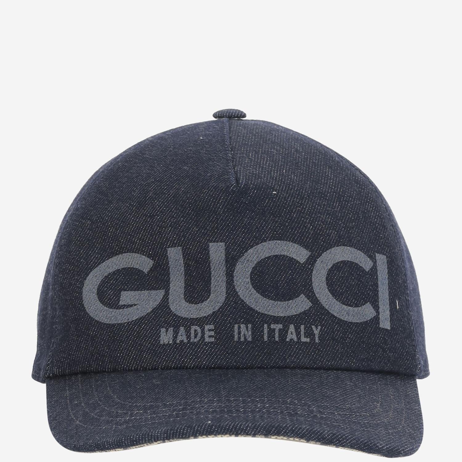 CAPPELLO DA BASEBALL IN DENIM LASERATO
