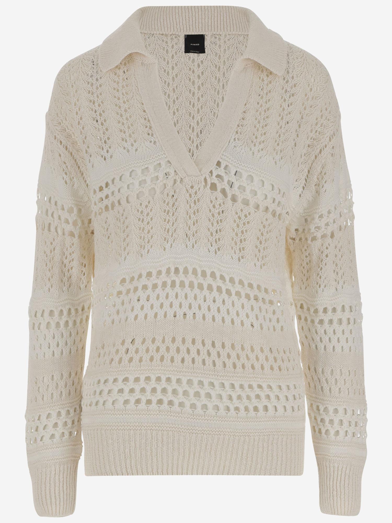 MAGLIONE IN LINO E COTONE