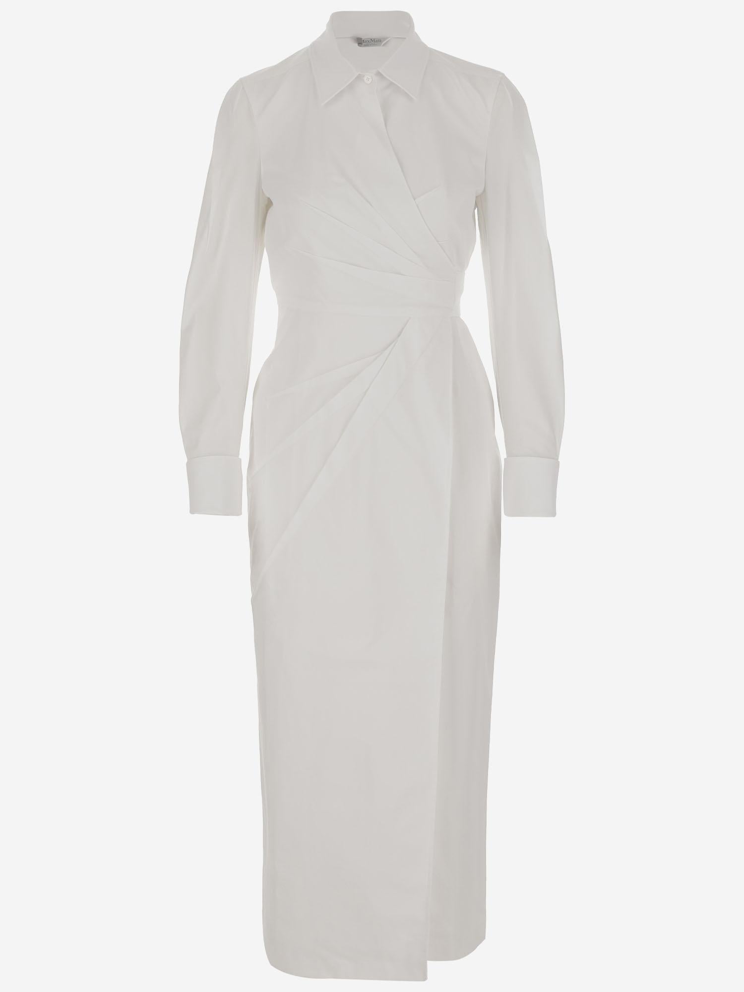 Abito chemisier in cotone stretch