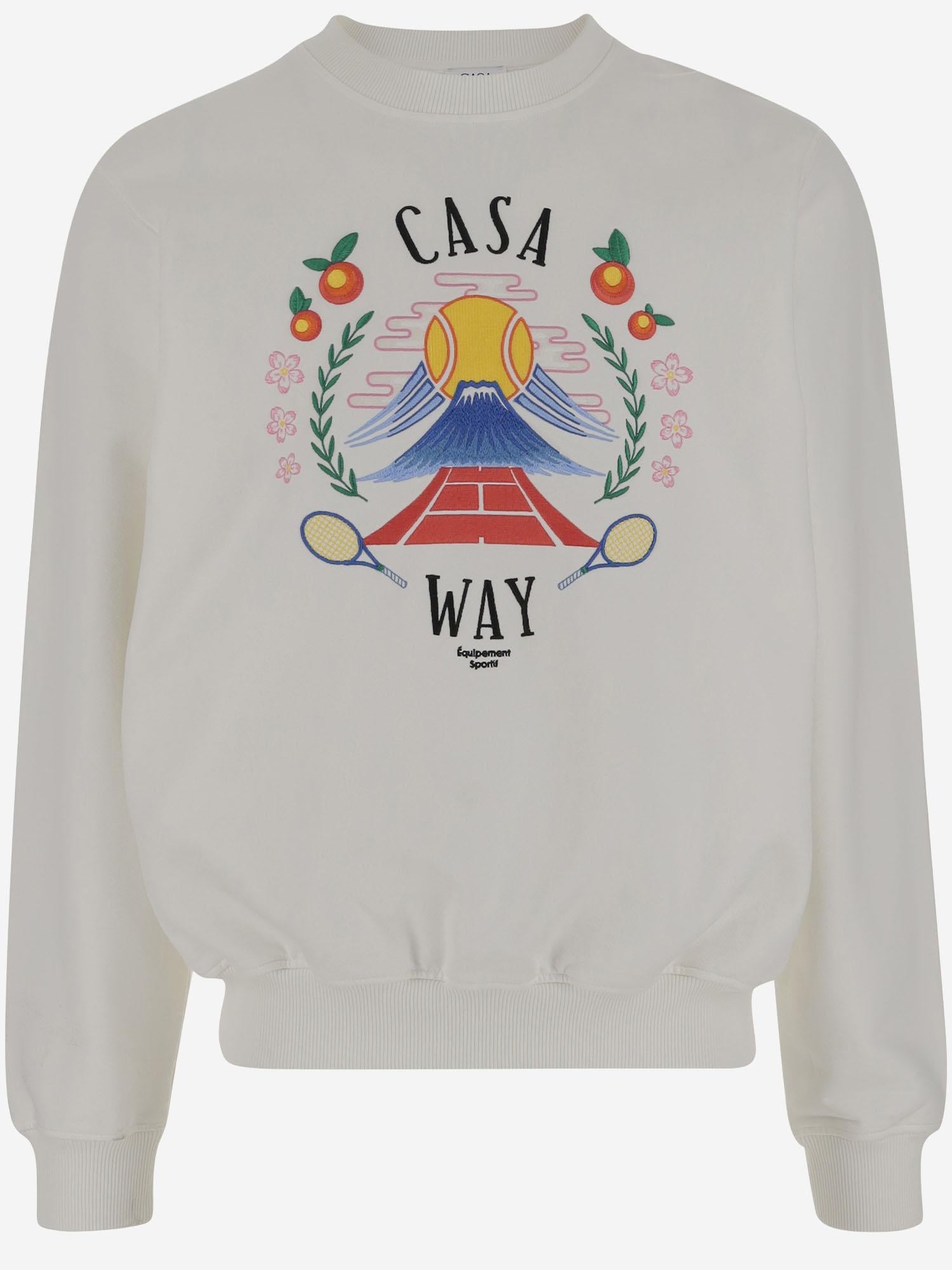 FELPA IN COTONE CON LOGO