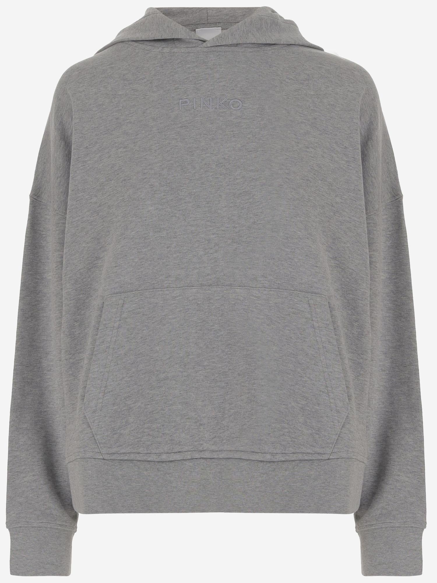 FELPA IN COTONE CON LOGO