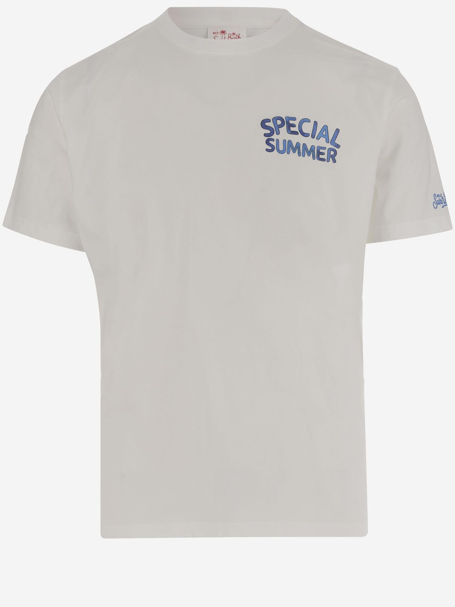 T-SHIRT IN COTONE CON STAMPA LOGO