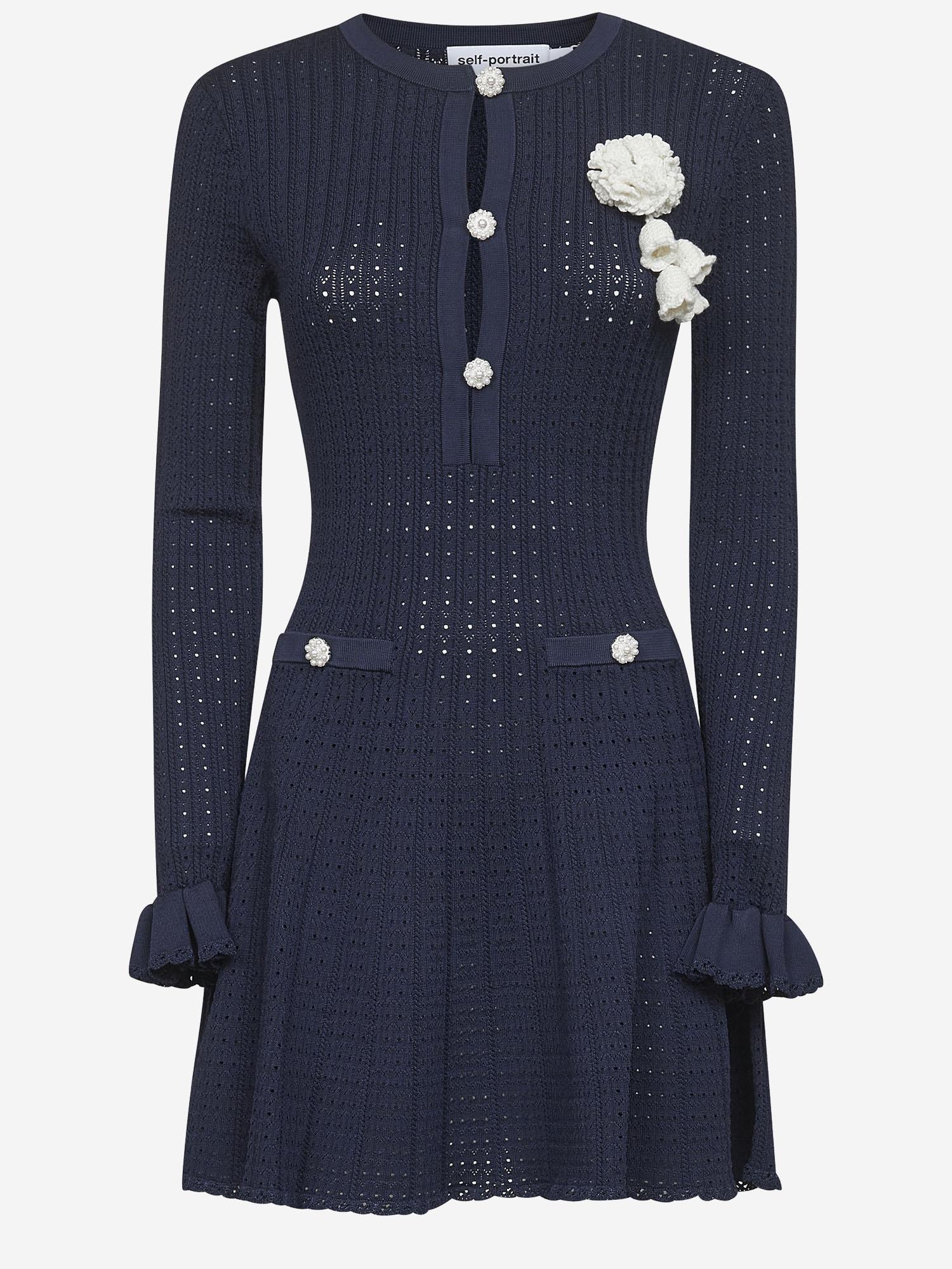 ABITO CORTO IN MISTO VISCOSA STRETCH