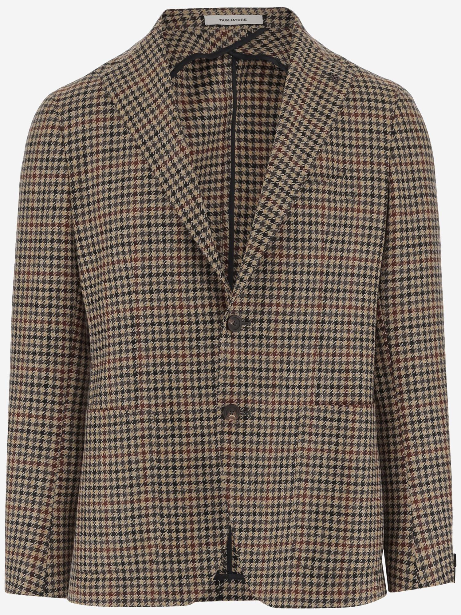 GIACCA MONOPETTO IN MISTO LANA E CASHMERE