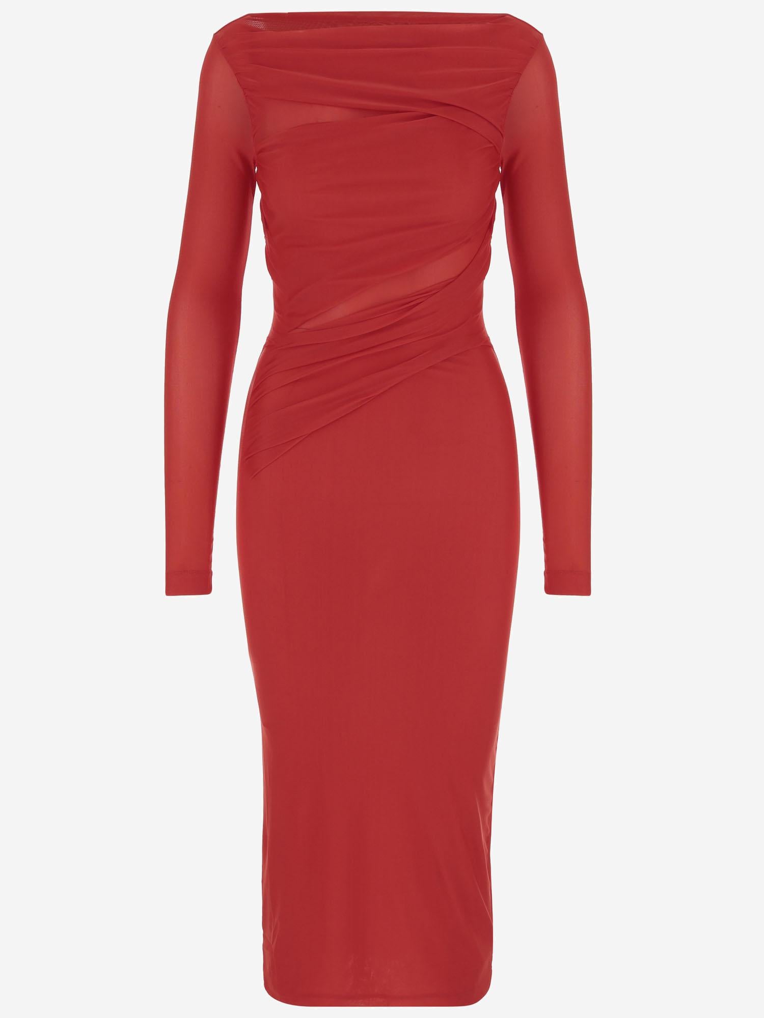 ABITO LUNGO IN JERSEY STRETCH