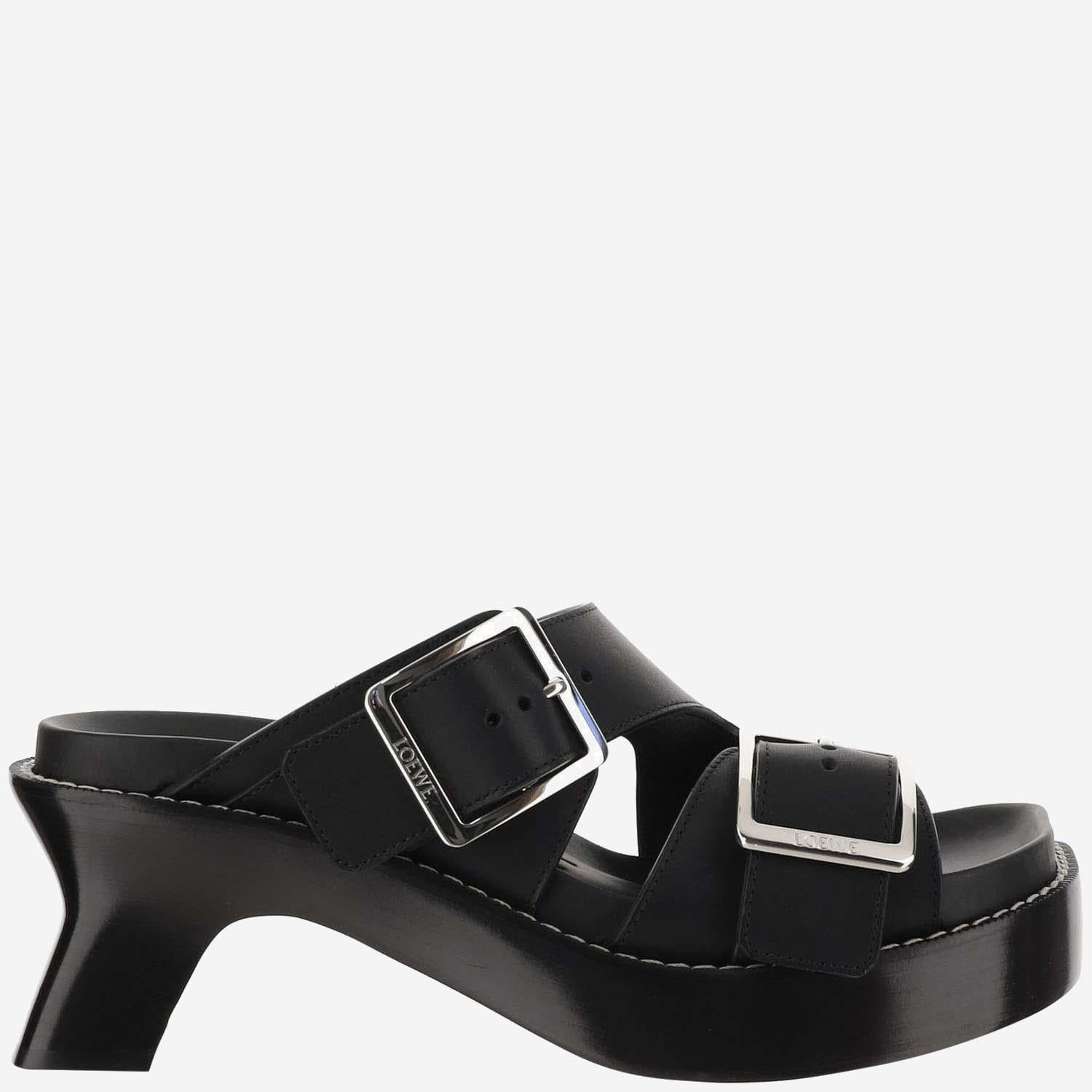 SABOT CON TACCO EASE IN PELLE DI VITELLO