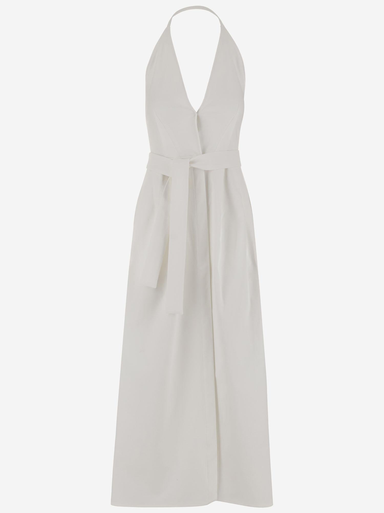 ABITO LUNGO IN COTONE STRETCH