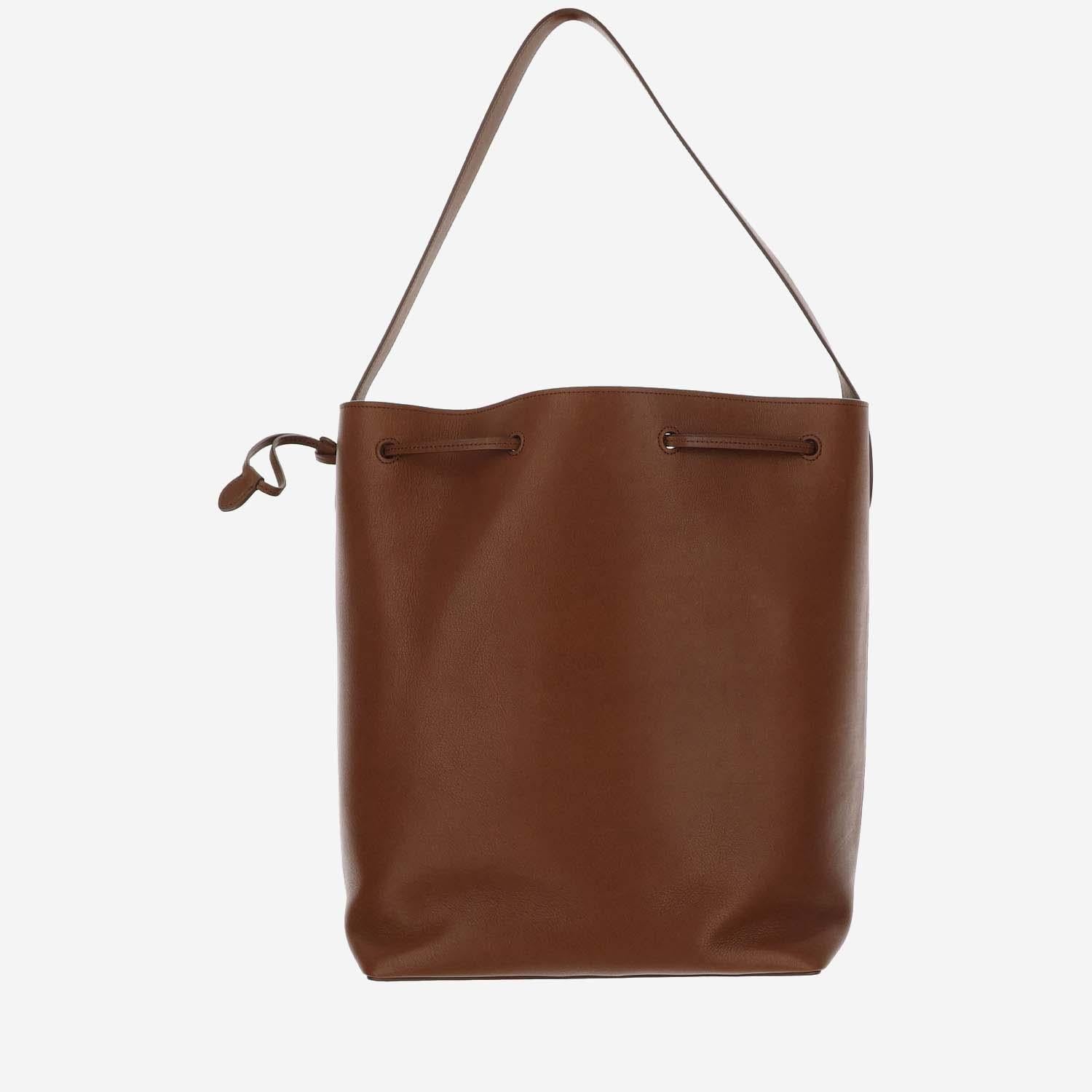 Borsa a spalla Belvedere in pelle