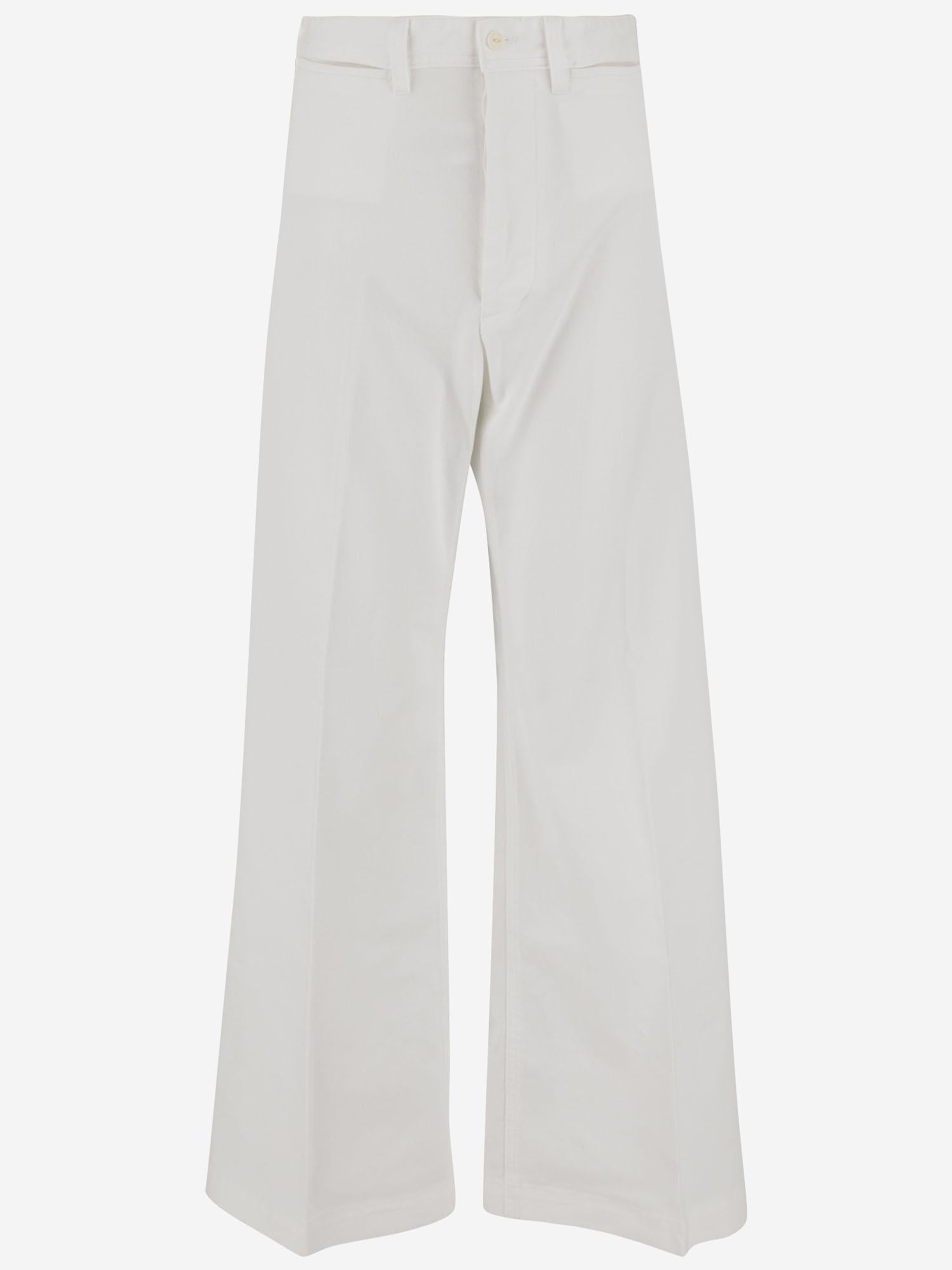 PANTALONI IN COTONE STRETCH