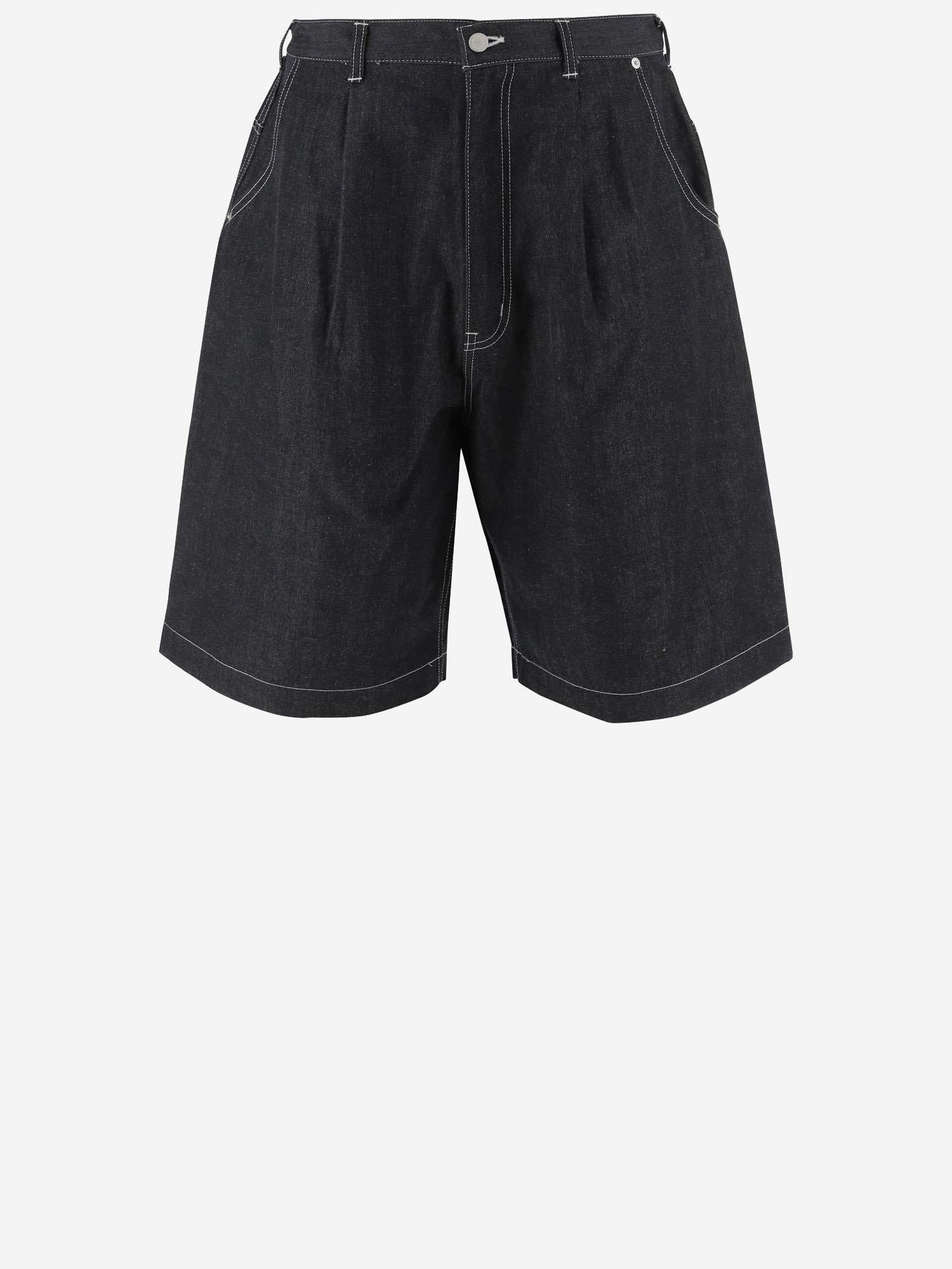 PANTALONI CORTI IN MISTO COTONE