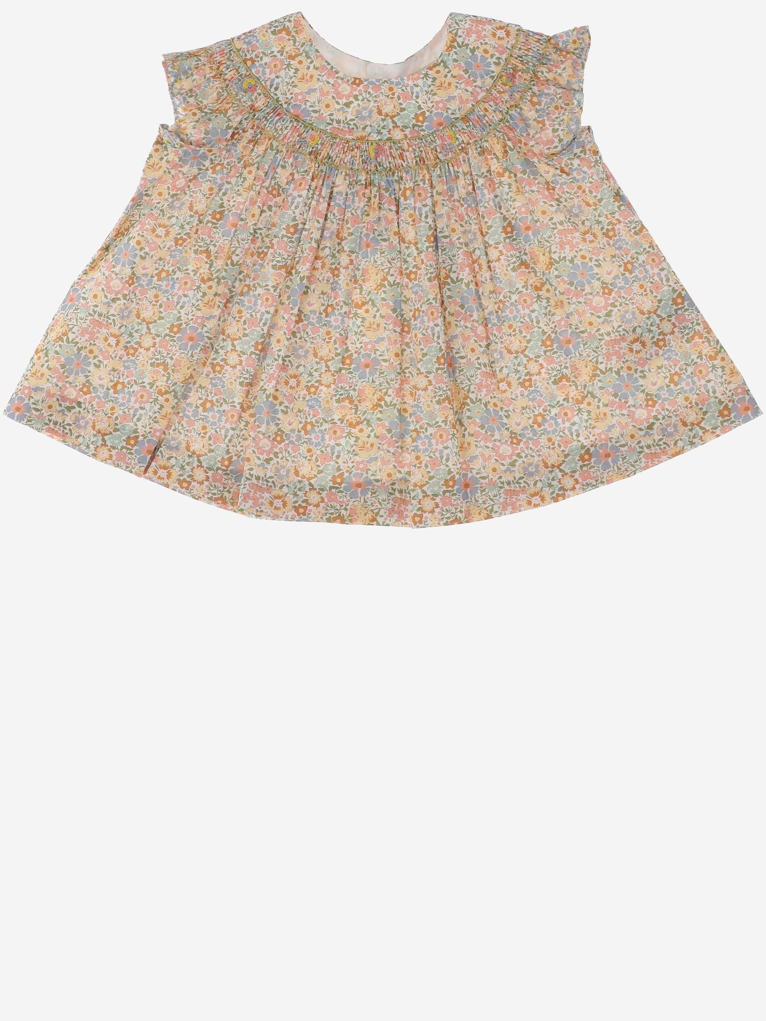 ABITO SMOCK ELIOTINE IN COTONE