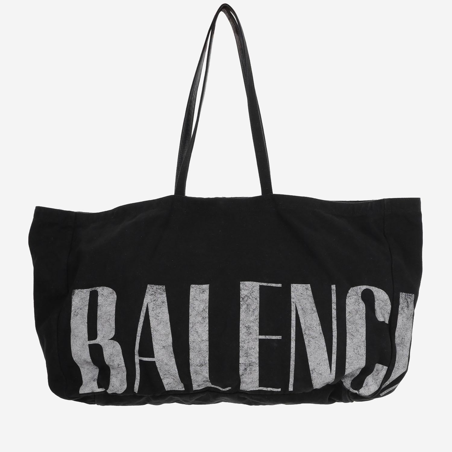 BORSA TOTE BALENCIAGA IN MISTO COTONE