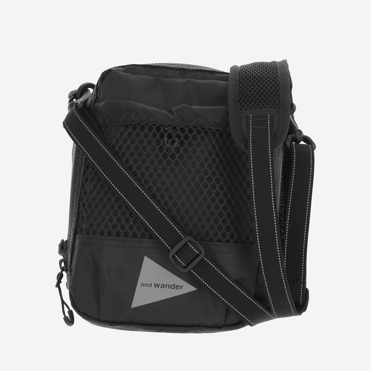 Borsa cross body in nylon con logo