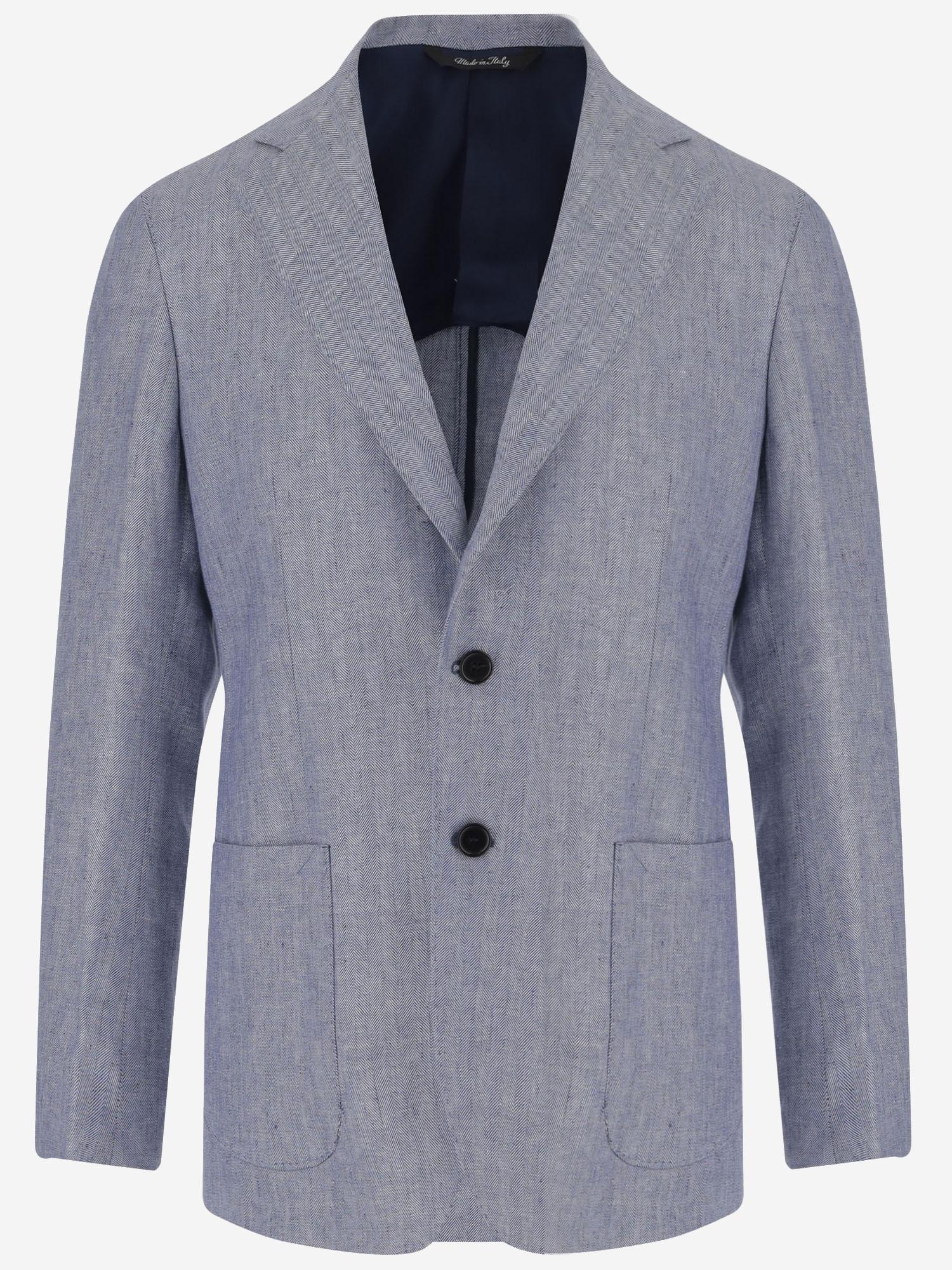 GIACCA MONOPETTO IN LINO