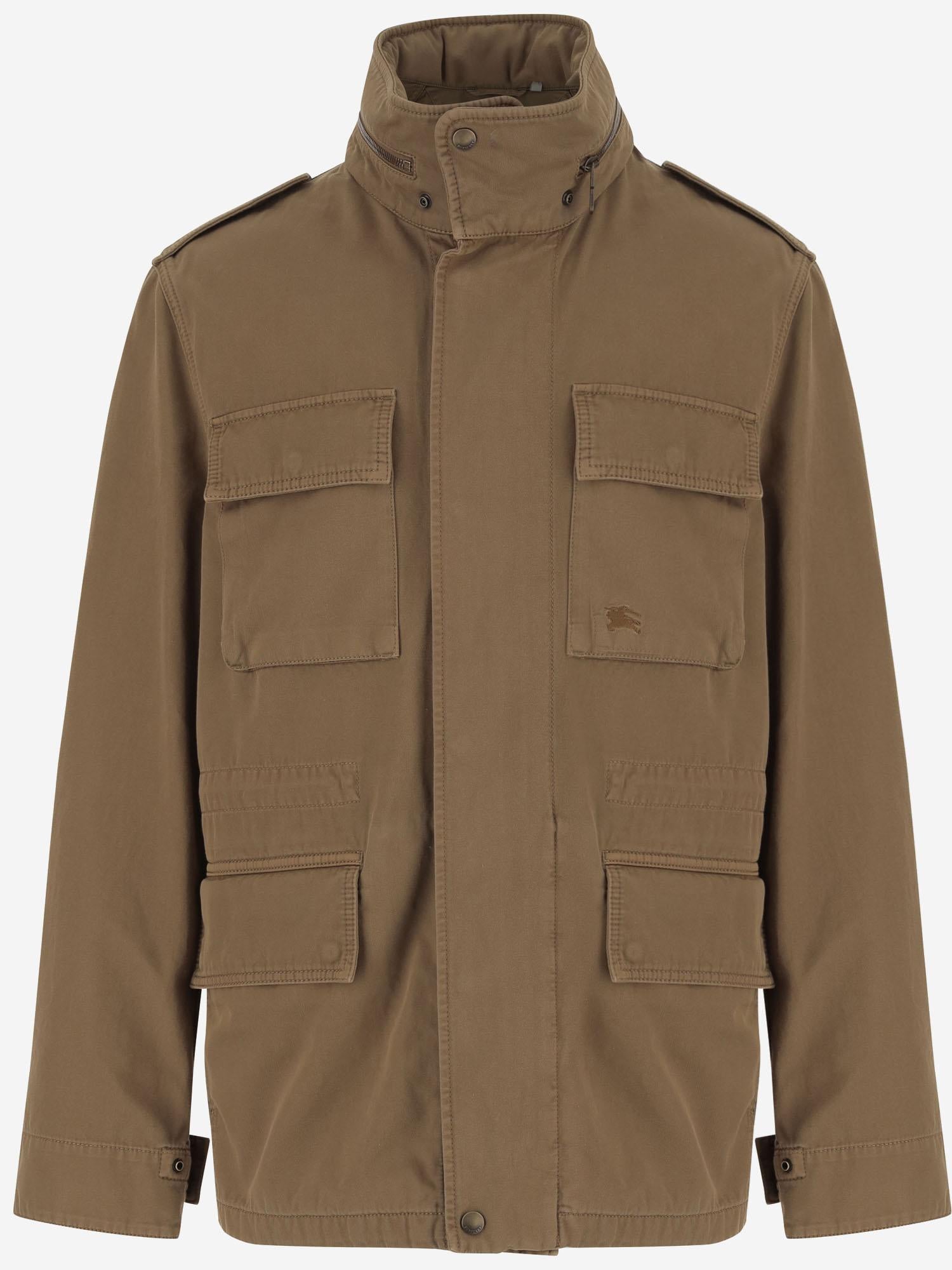 GIACCA IN COTONE CON LOGO