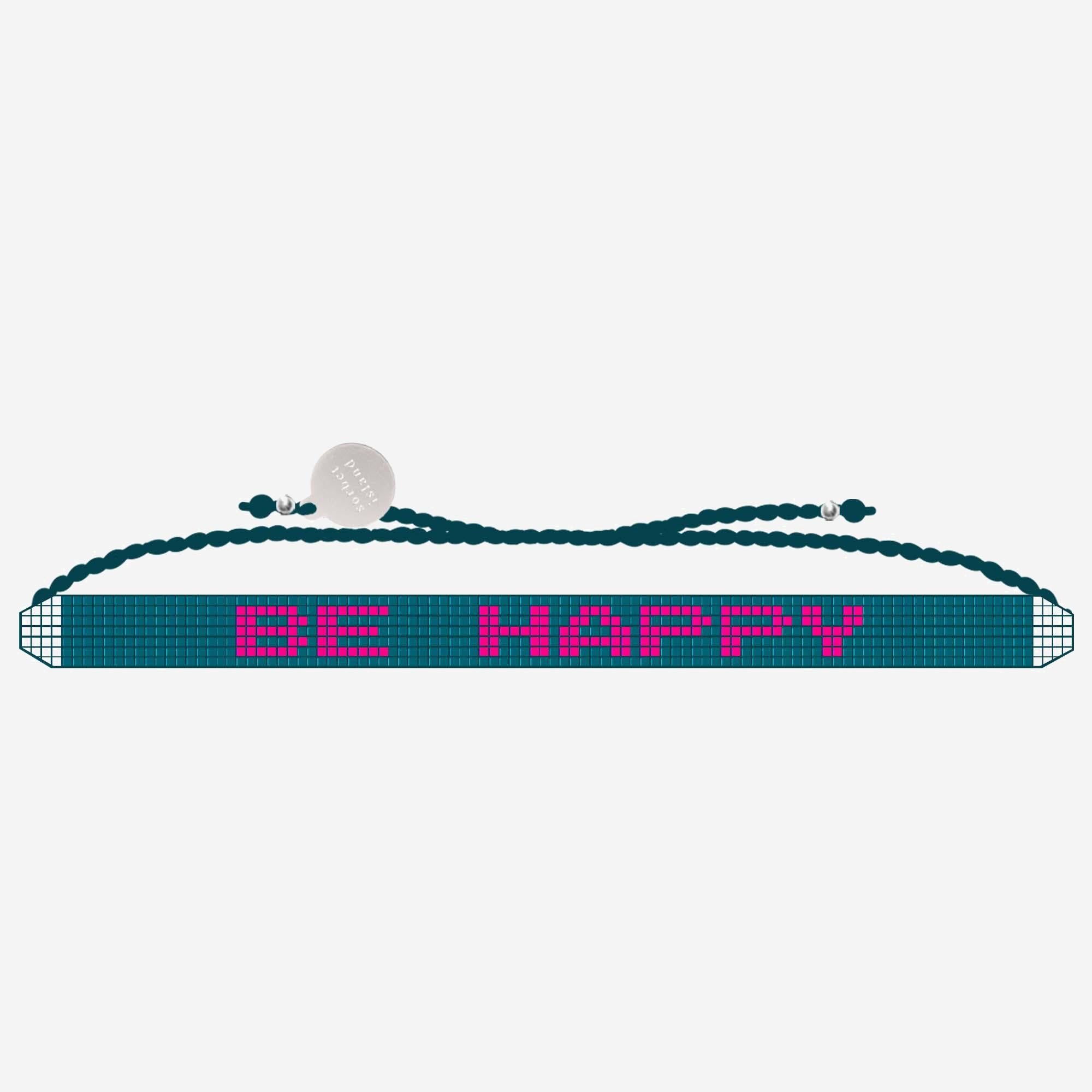 BRACCIALE DI PERLINE IN VETRO