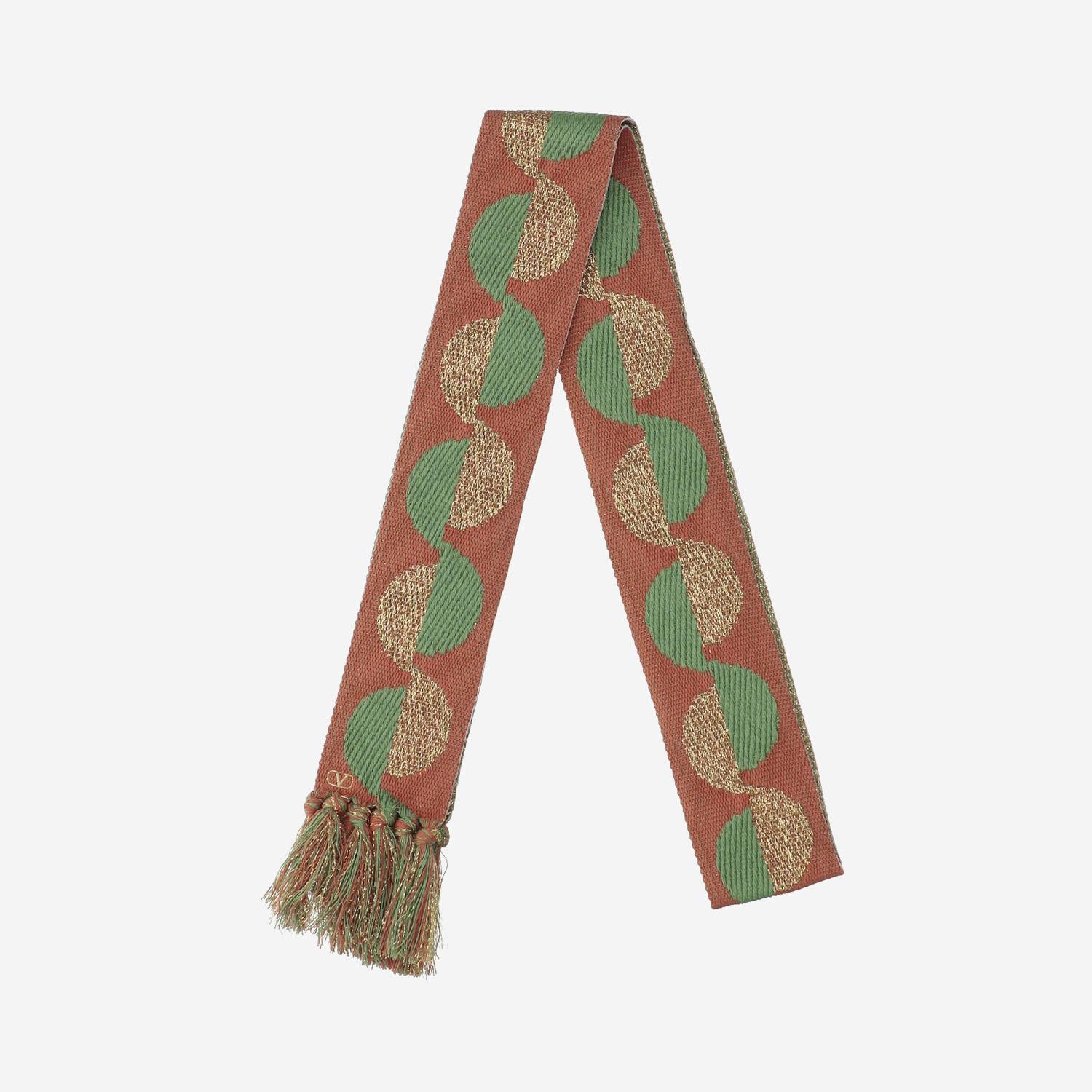 SCIARPA ANTIBES IN COTONE E LUREX