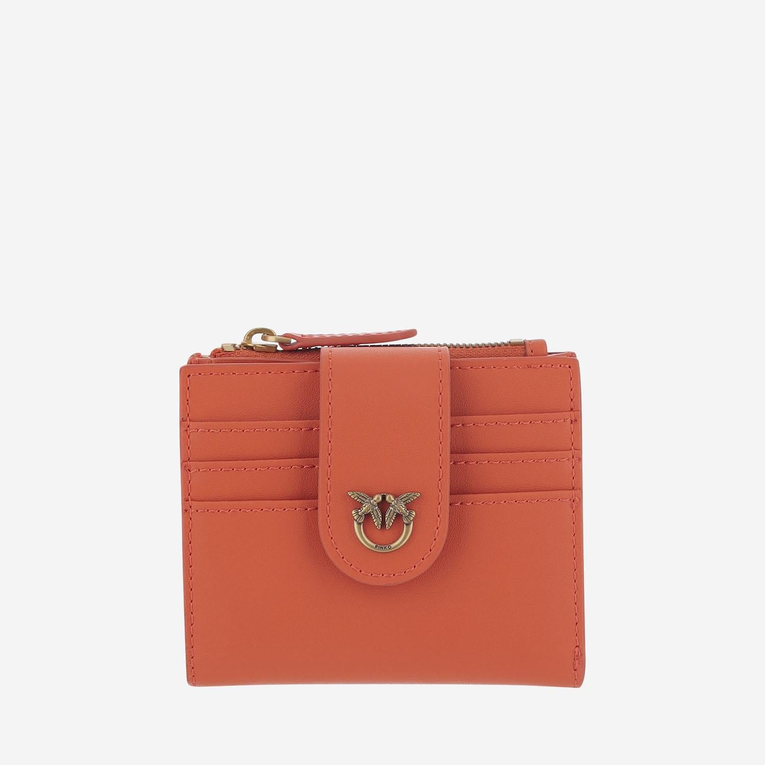 PORTAFOGLIO IN PELLE CON LOGO