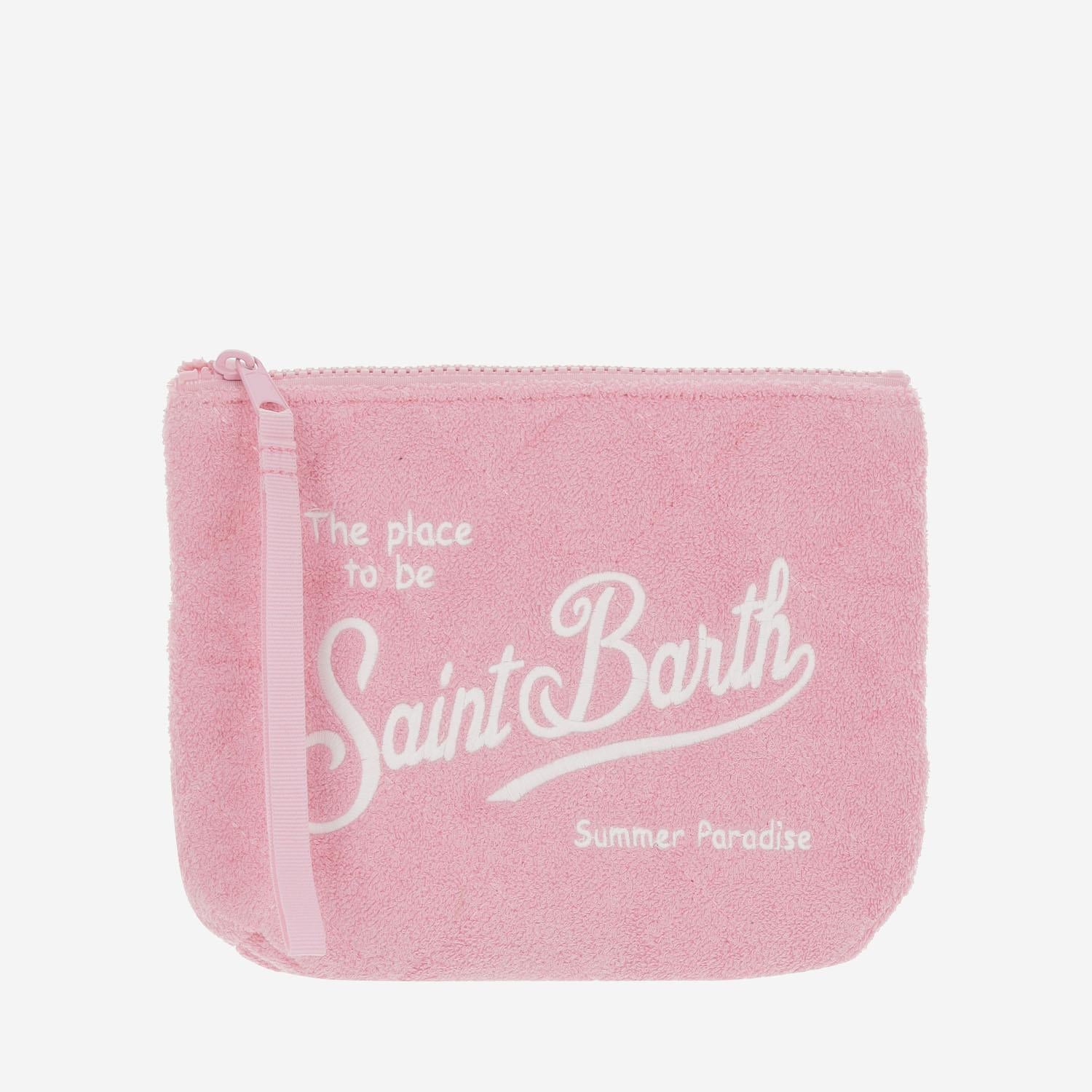 POCHETTE IN TESSUTO CON LOGO