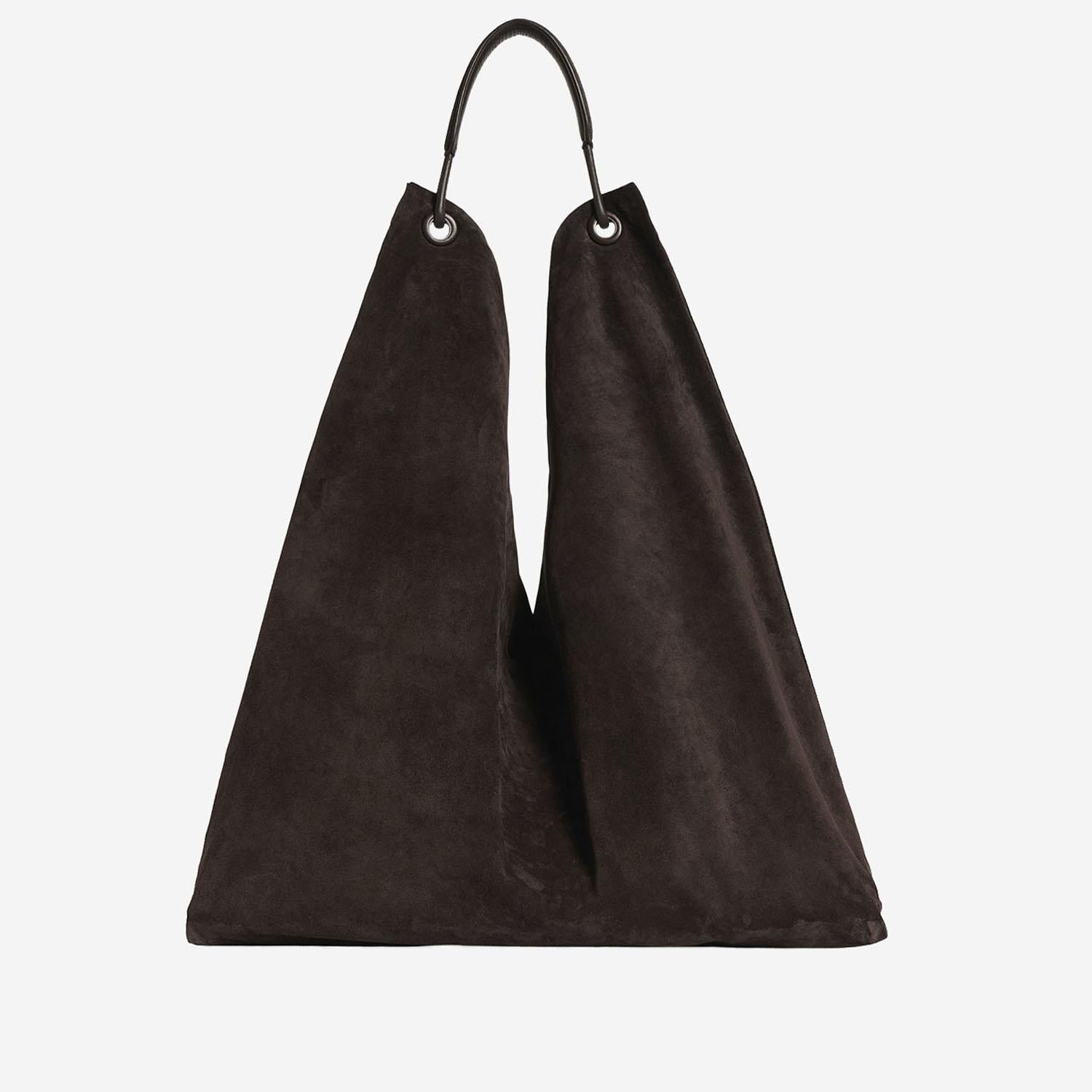 BORSA IN PELLE SCAMOSCIATA BINDLE THREE
