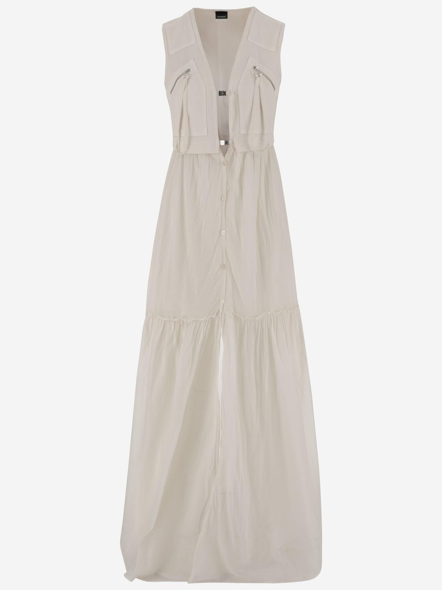 ABITO IN COTONE CON FIBBIA