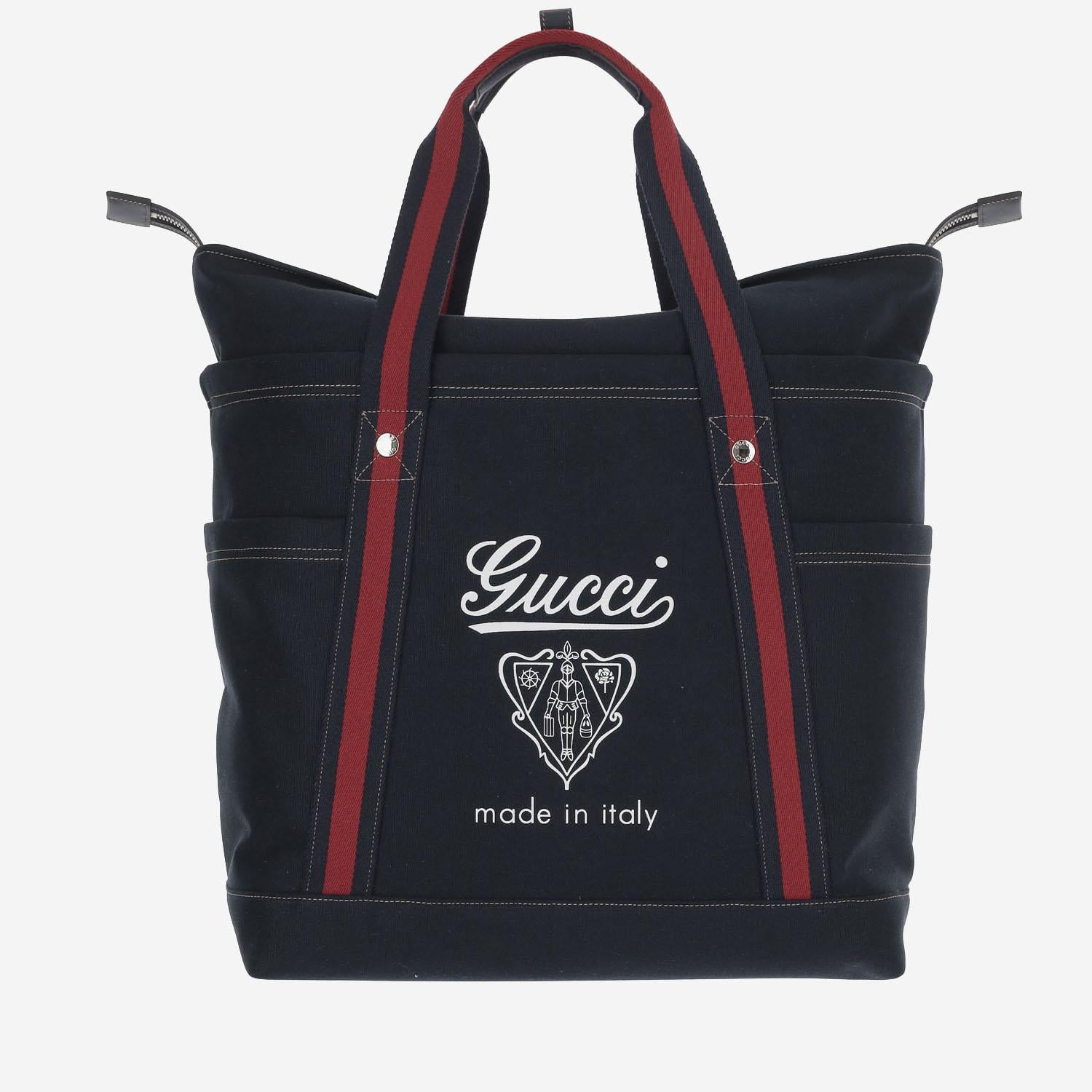 Borsa in tessuto stampato misura media con dettaglio Web