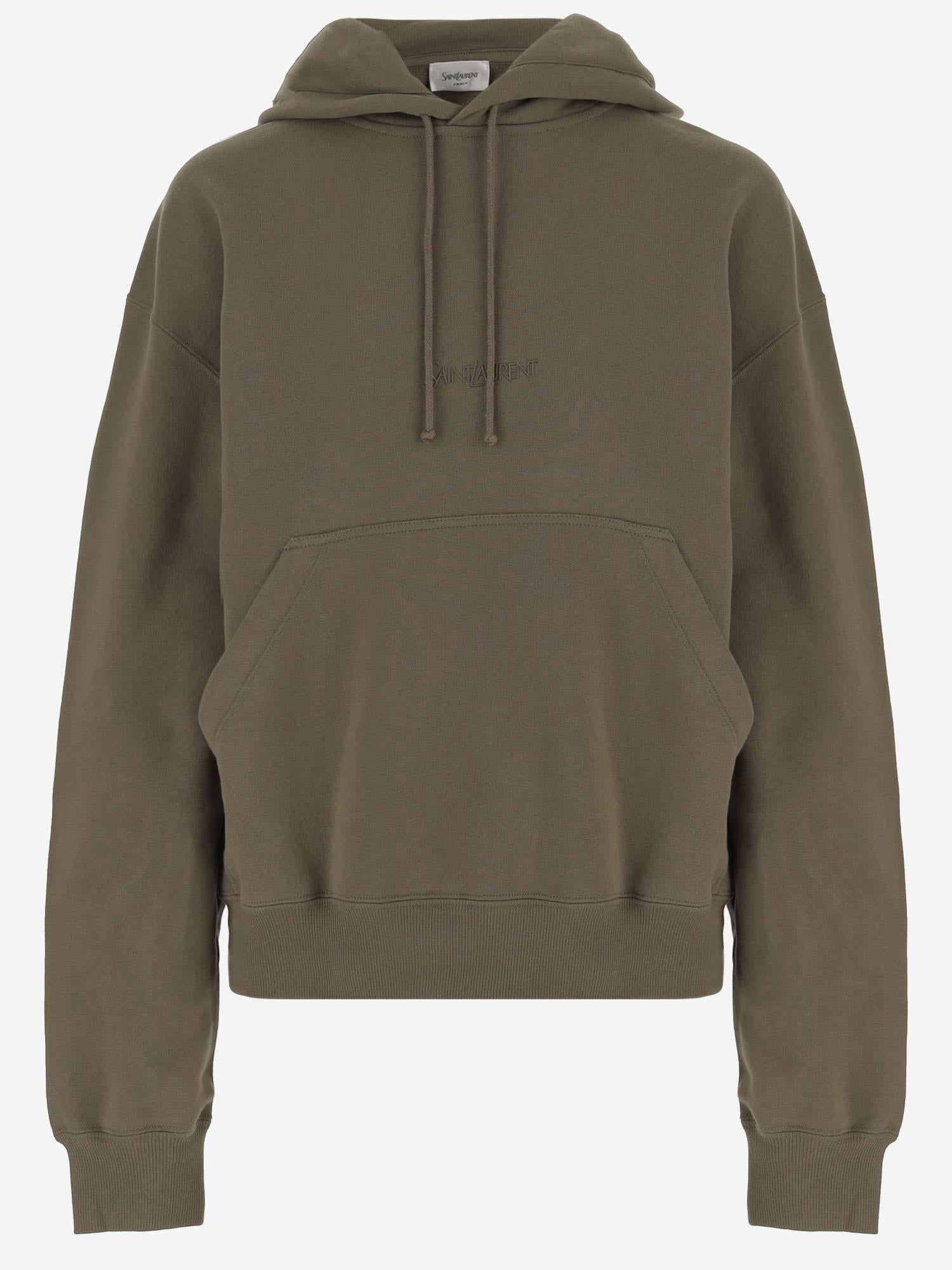 FELPA IN COTONE CON LOGO