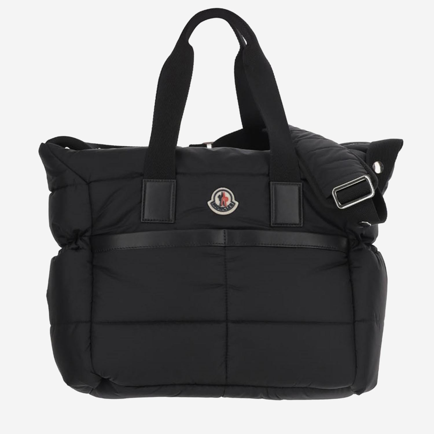 BORSA A MANO IN NYLON CON LOGO