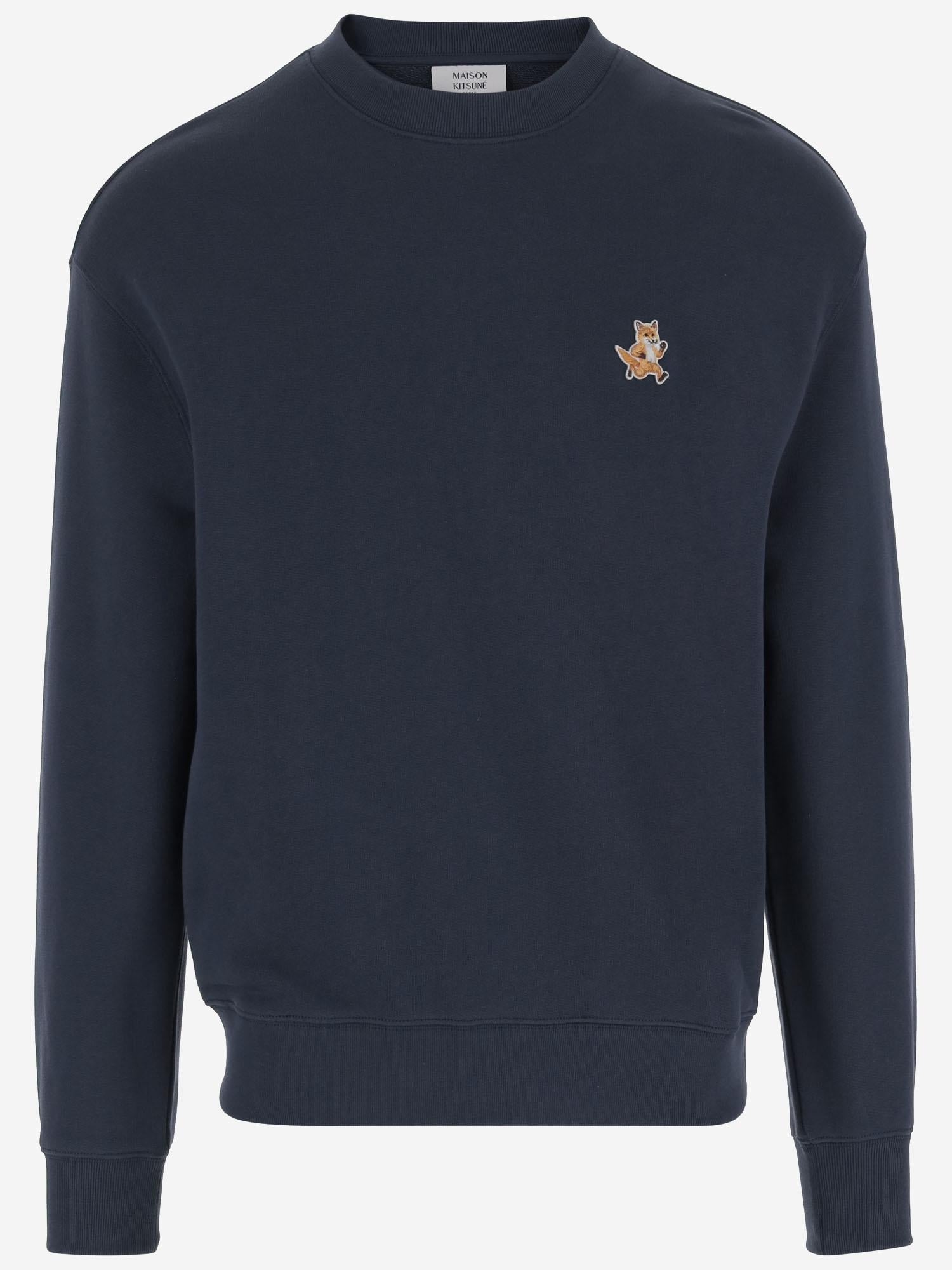 FELPA IN COTONE CON LOGO