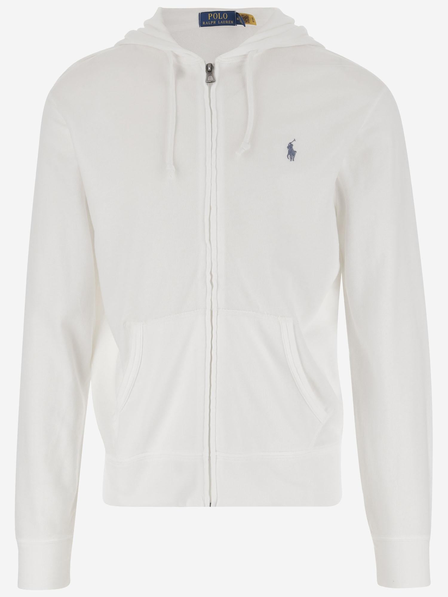 FELPA CON CAPPUCCIO IN COTONE