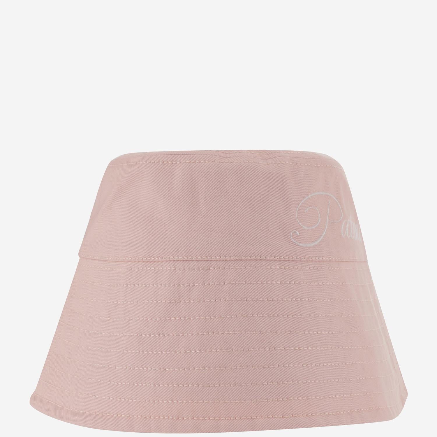 CAPPELLO BUCKET IN COTONE CON LOGO