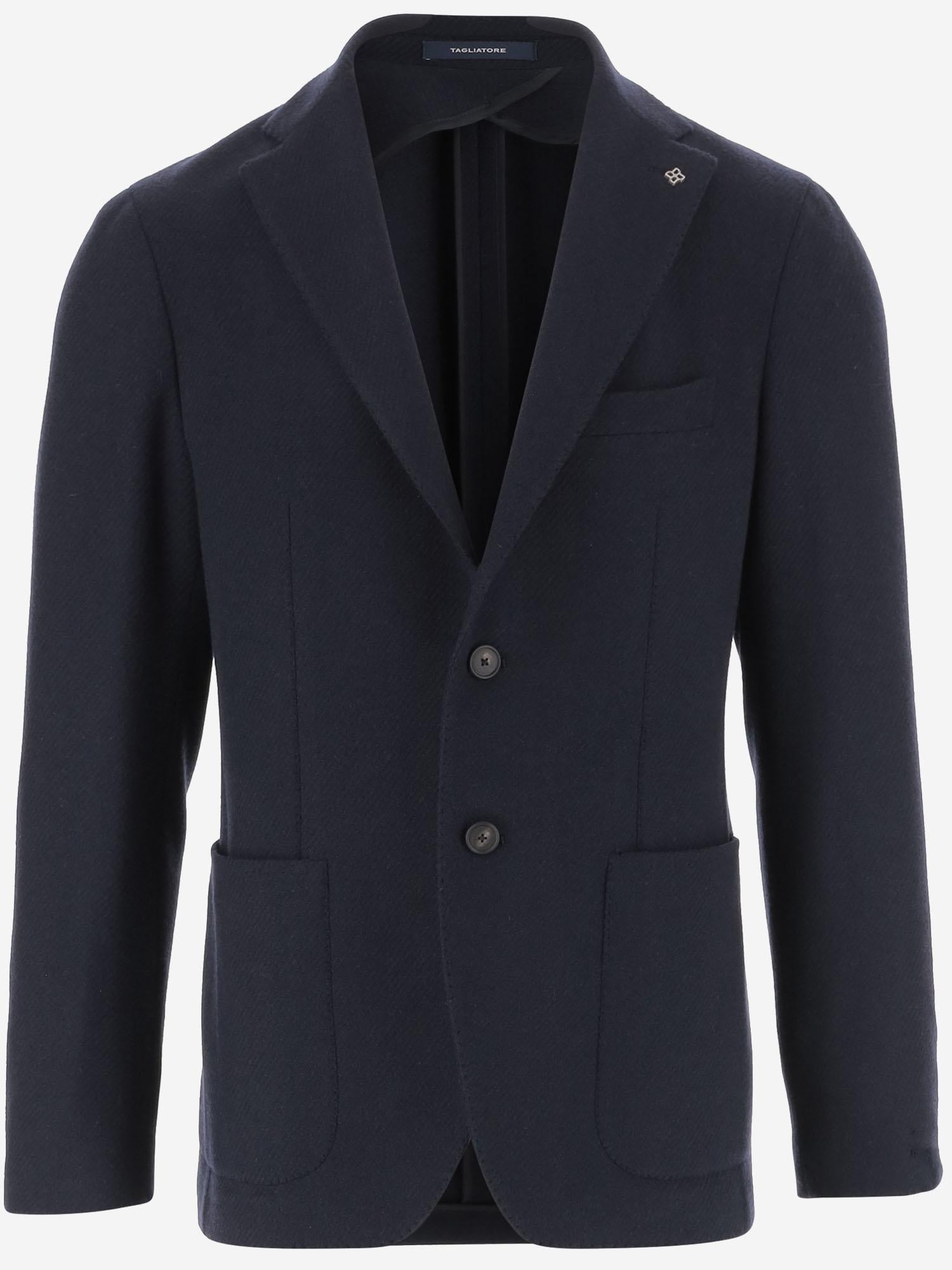 GIACCA MONOPETTO IN MISTO LANA