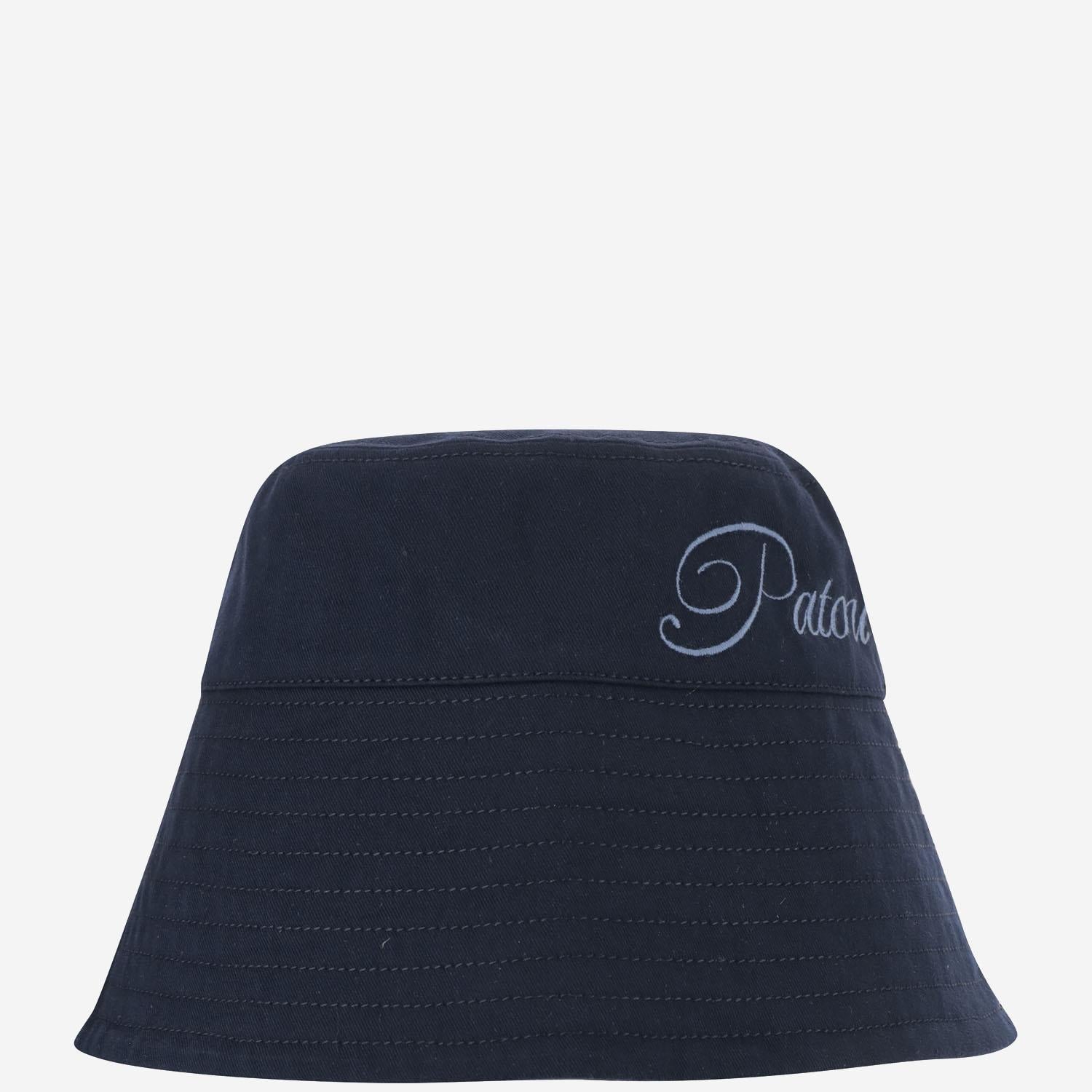 CAPPELLO BUCKET IN COTONE CON LOGO