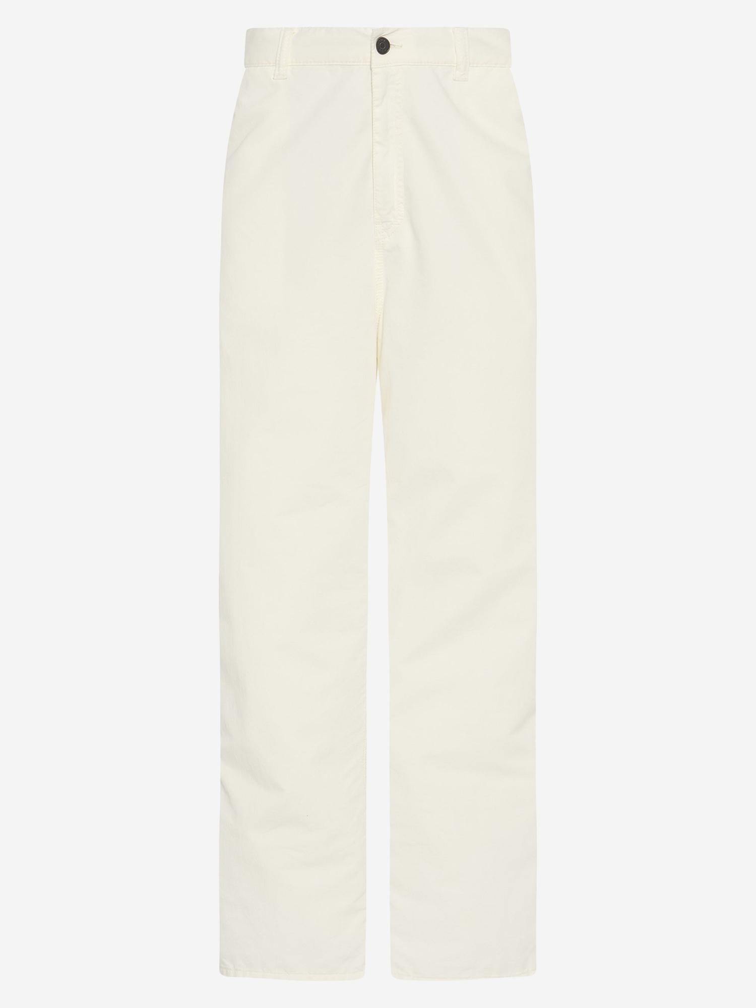 PANTALONI SHARKA IN COTONE E CASHMERE