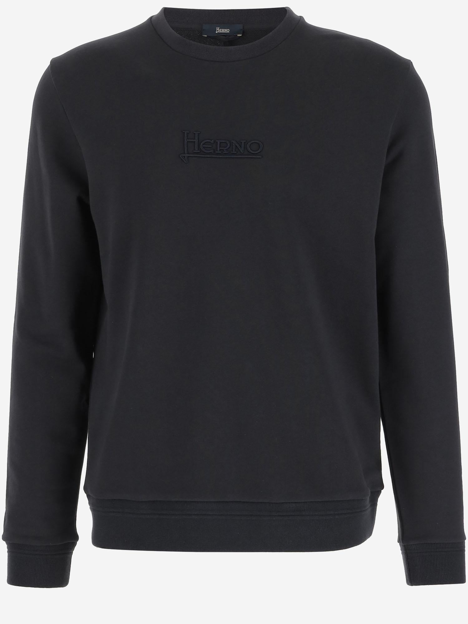 FELPA IN COTONE CON LOGO