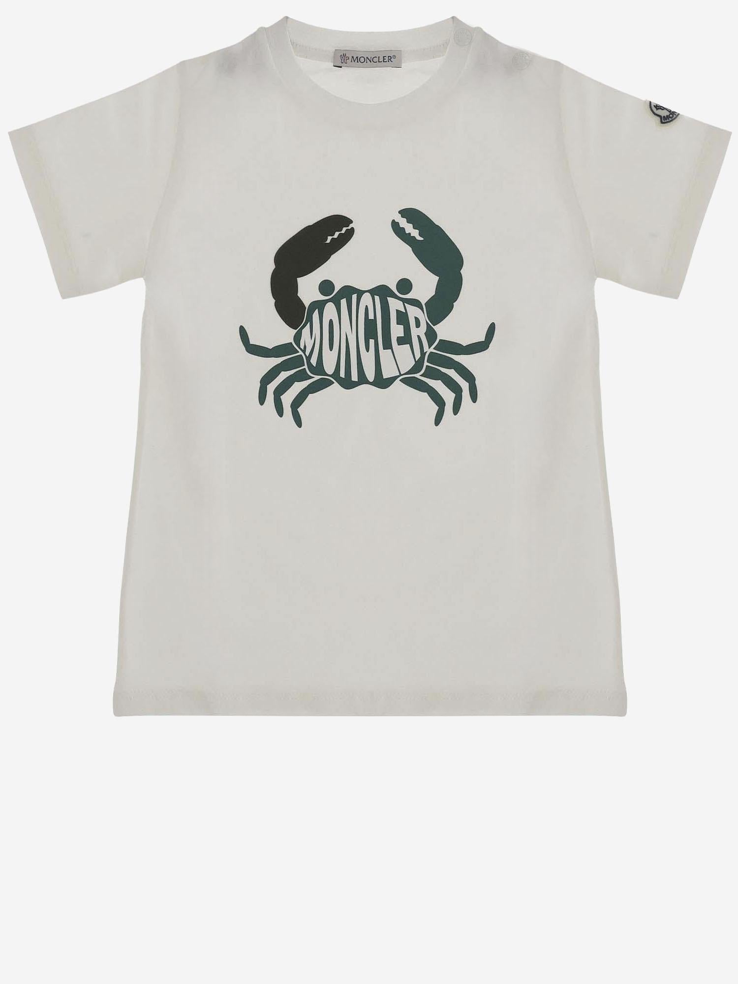 T-SHIRT IN MISTO COTONE CON LOGO