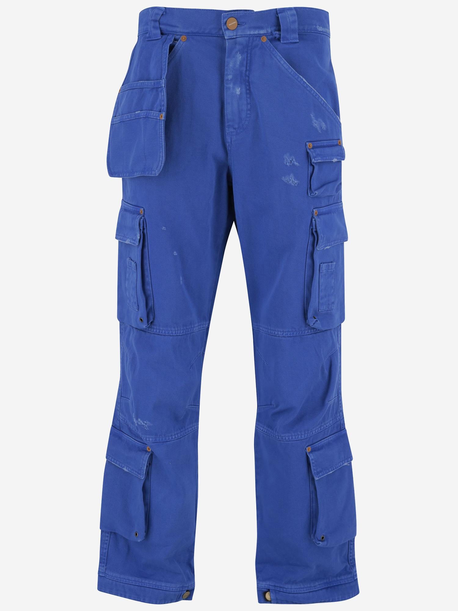 PANTALONI CARGO IN COTONE