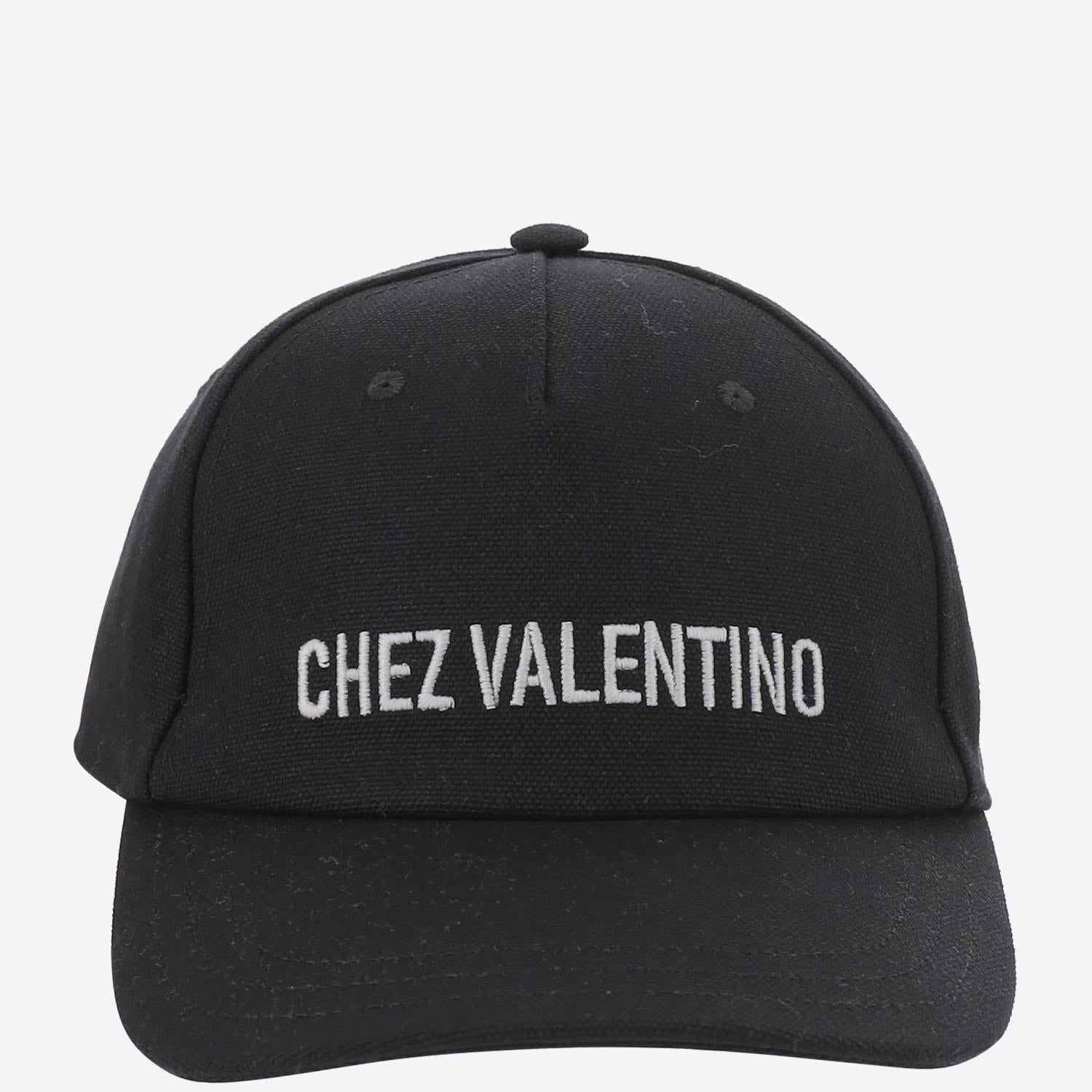 CAPPELLO DA BASEBALL CHEZ VALENTINO IN COTONE