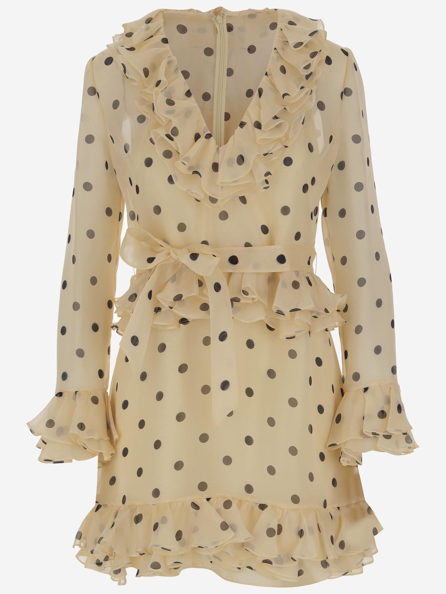 MINI ABITO IN ORGANZA DI SETA