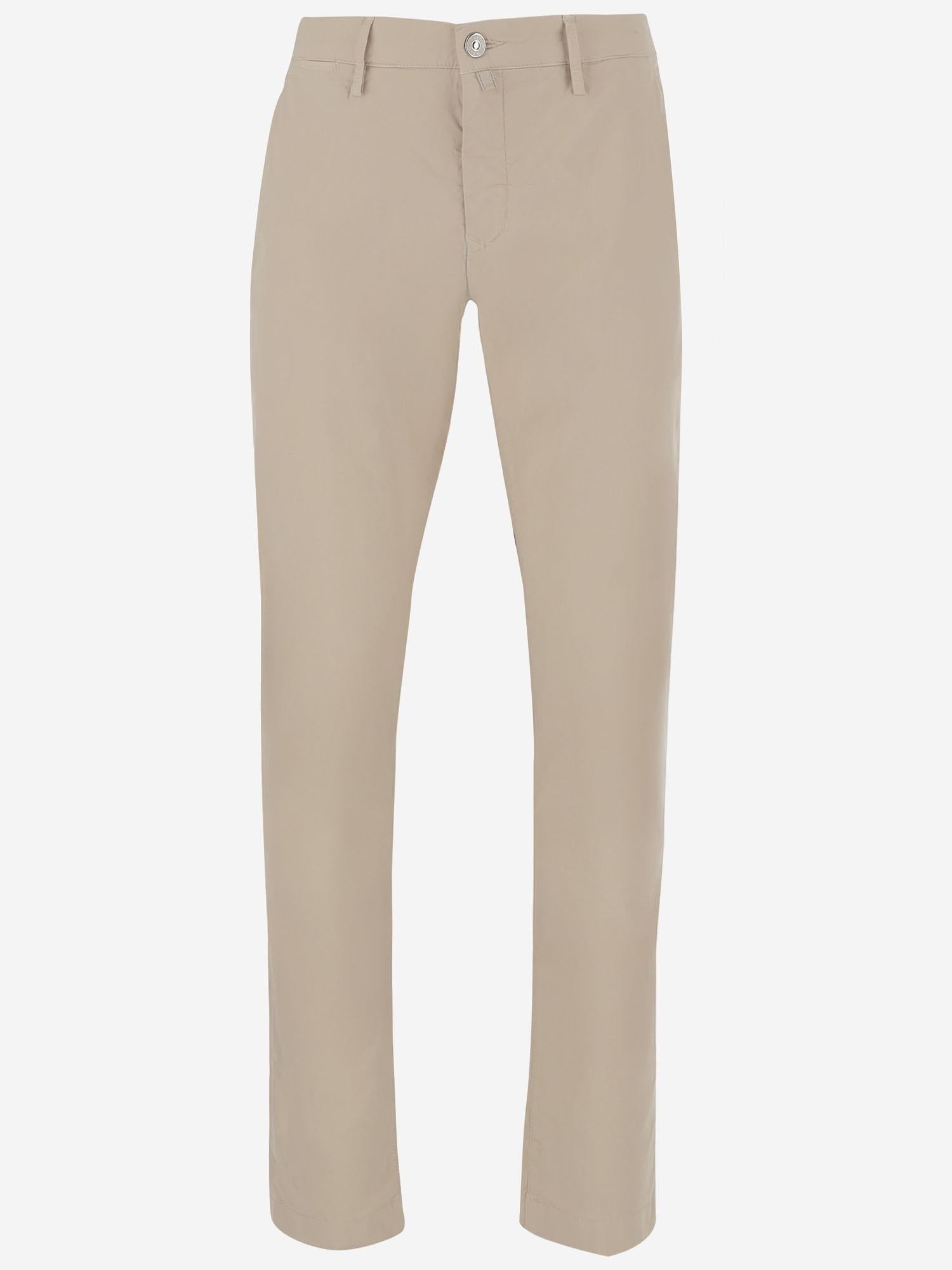 PANTALONI IN COTONE STRETCH