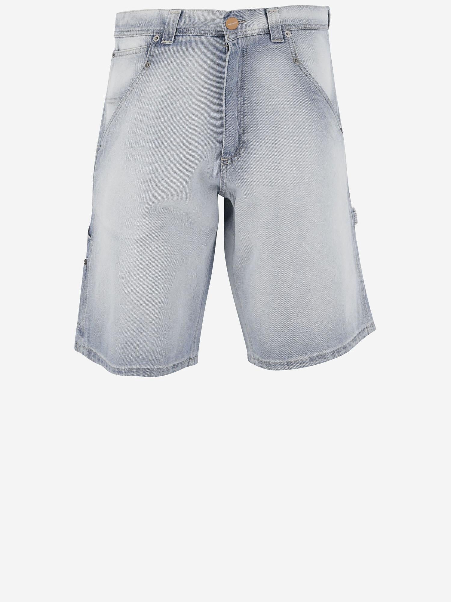 PANTALONI CORTI IN COTONE