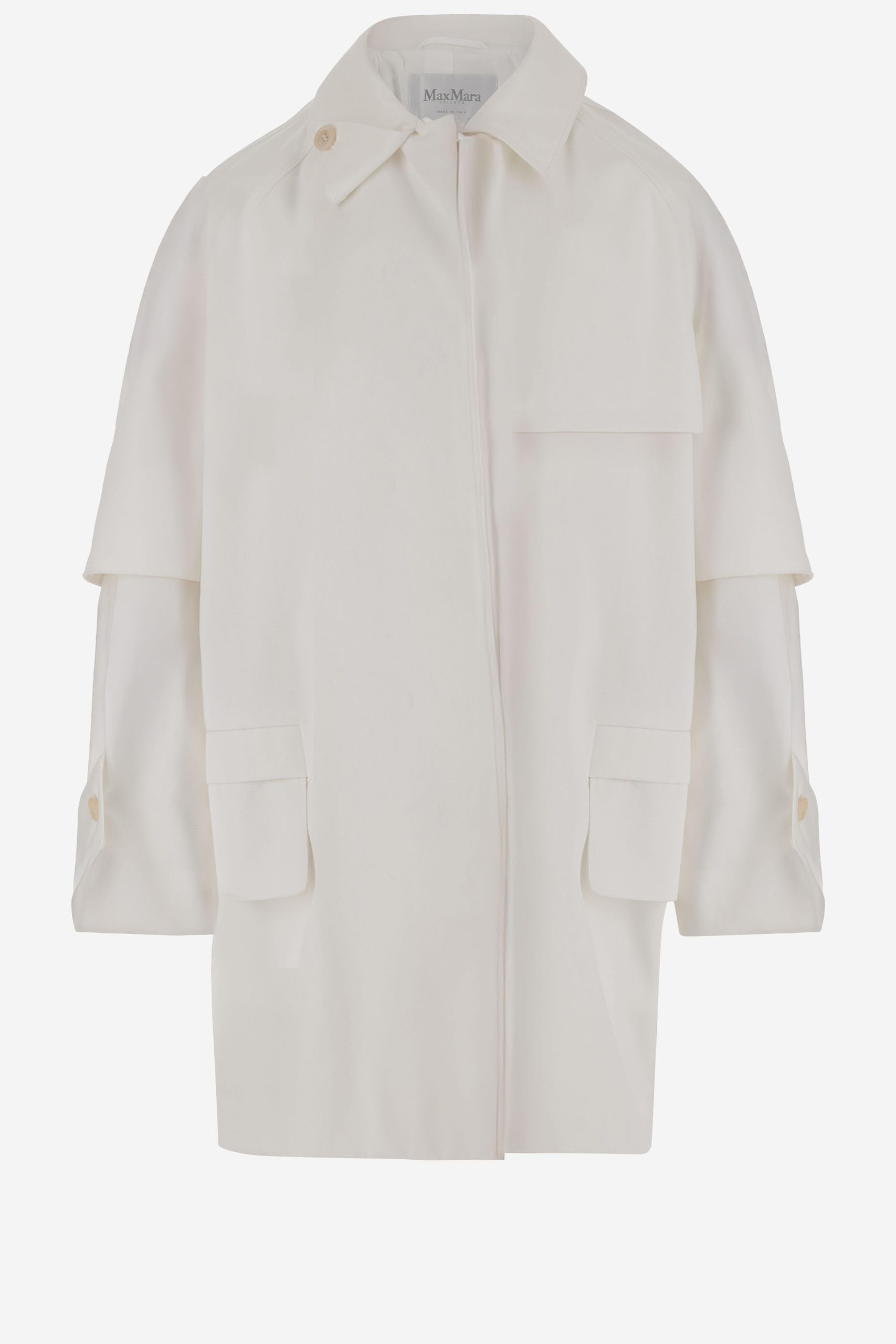 TRENCH CORTO IN COTONE