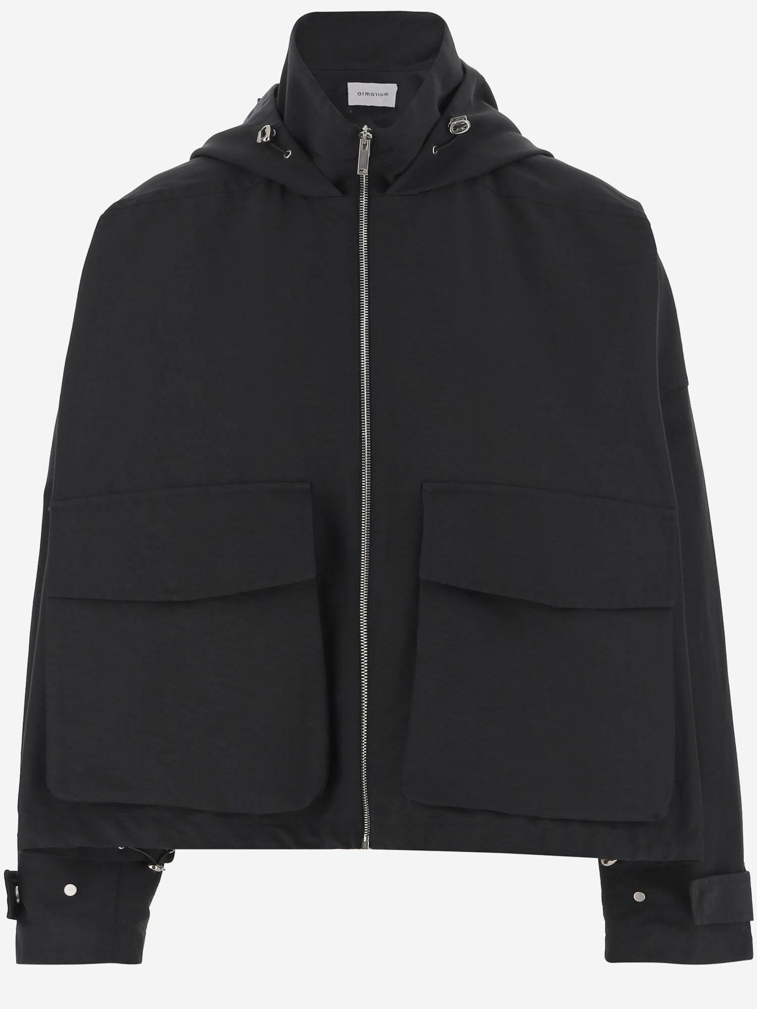 GIUBBOTTO IN MISTO COTONE