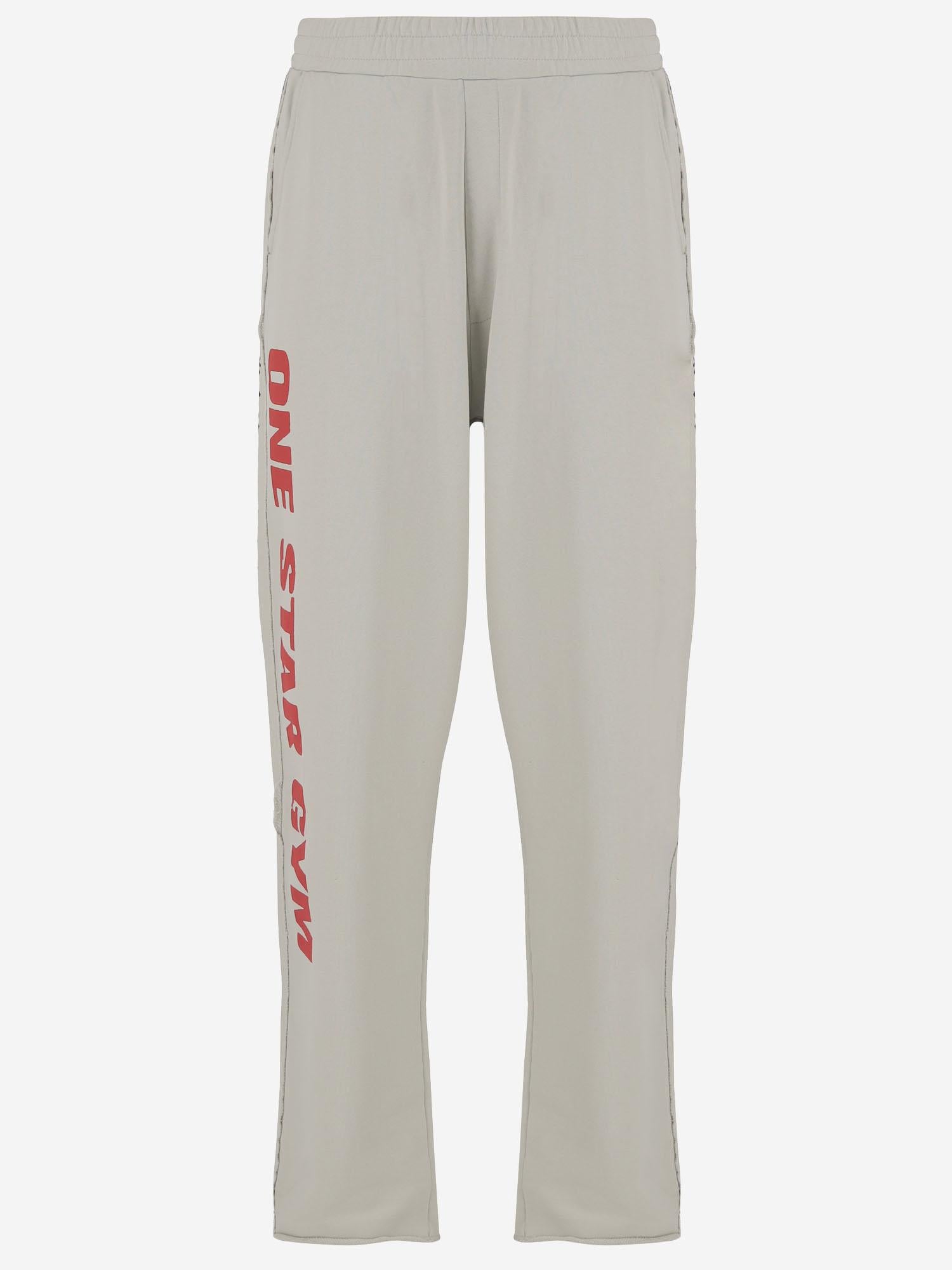 PANTALONI GYM JOGGER IN COTONE