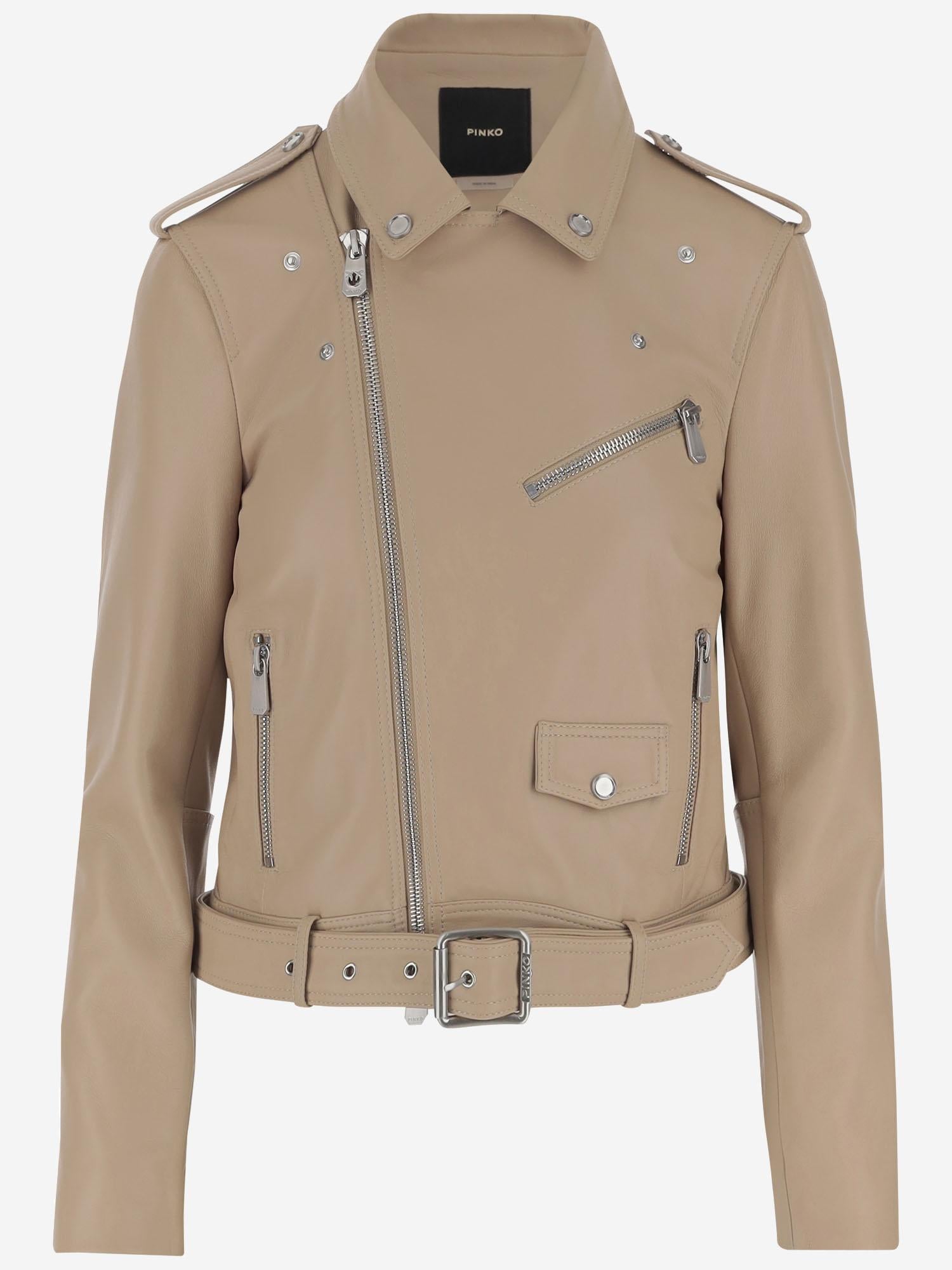 GIACCA BIKER IN PELLE