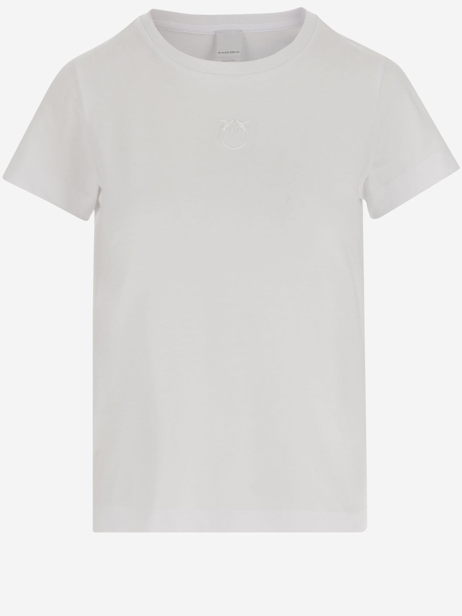 T-SHIRT IN JERSEY DI COTONE CON LOGO