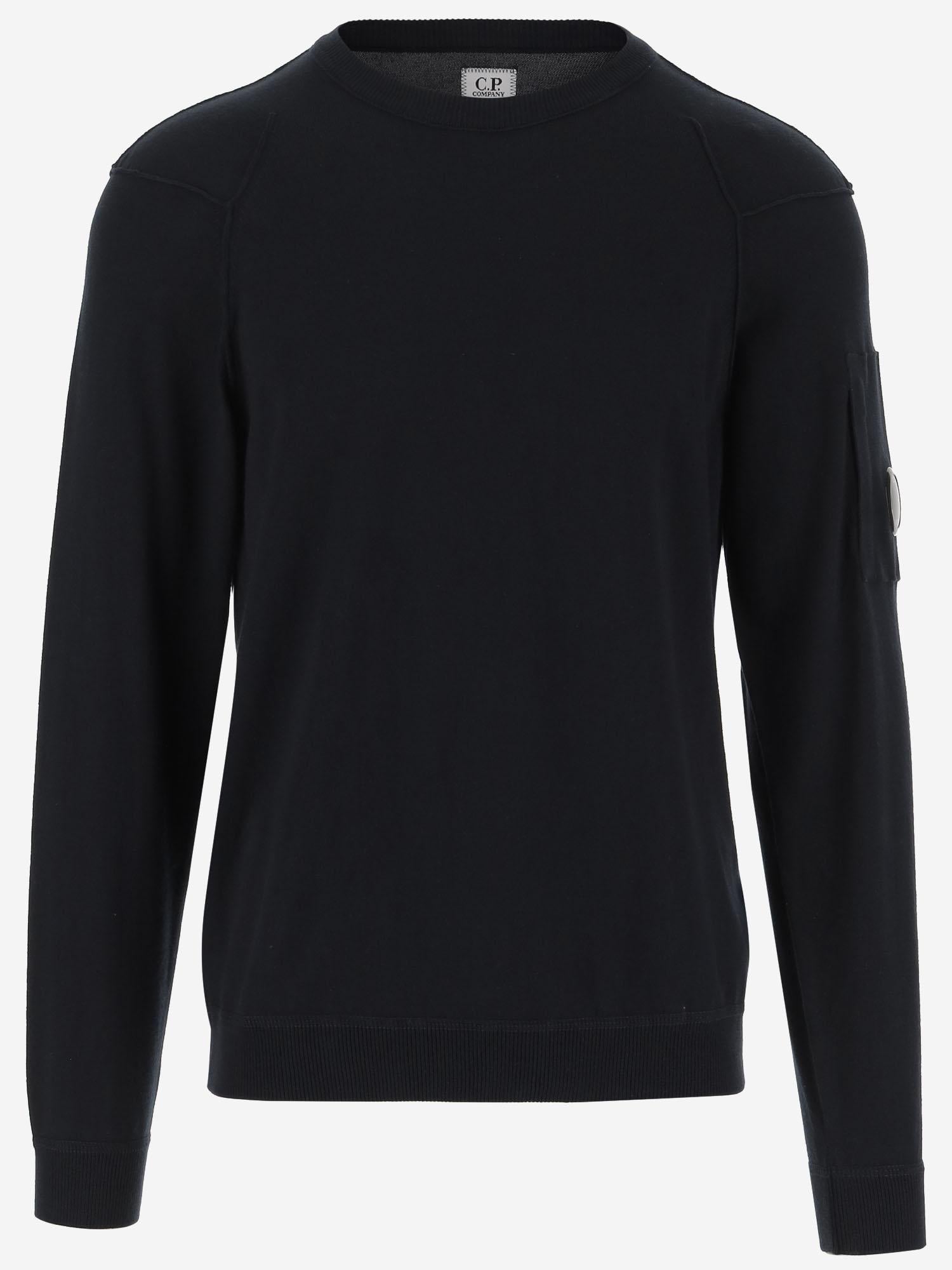 FELPA SEA ISLAND IN COTONE CON LOGO