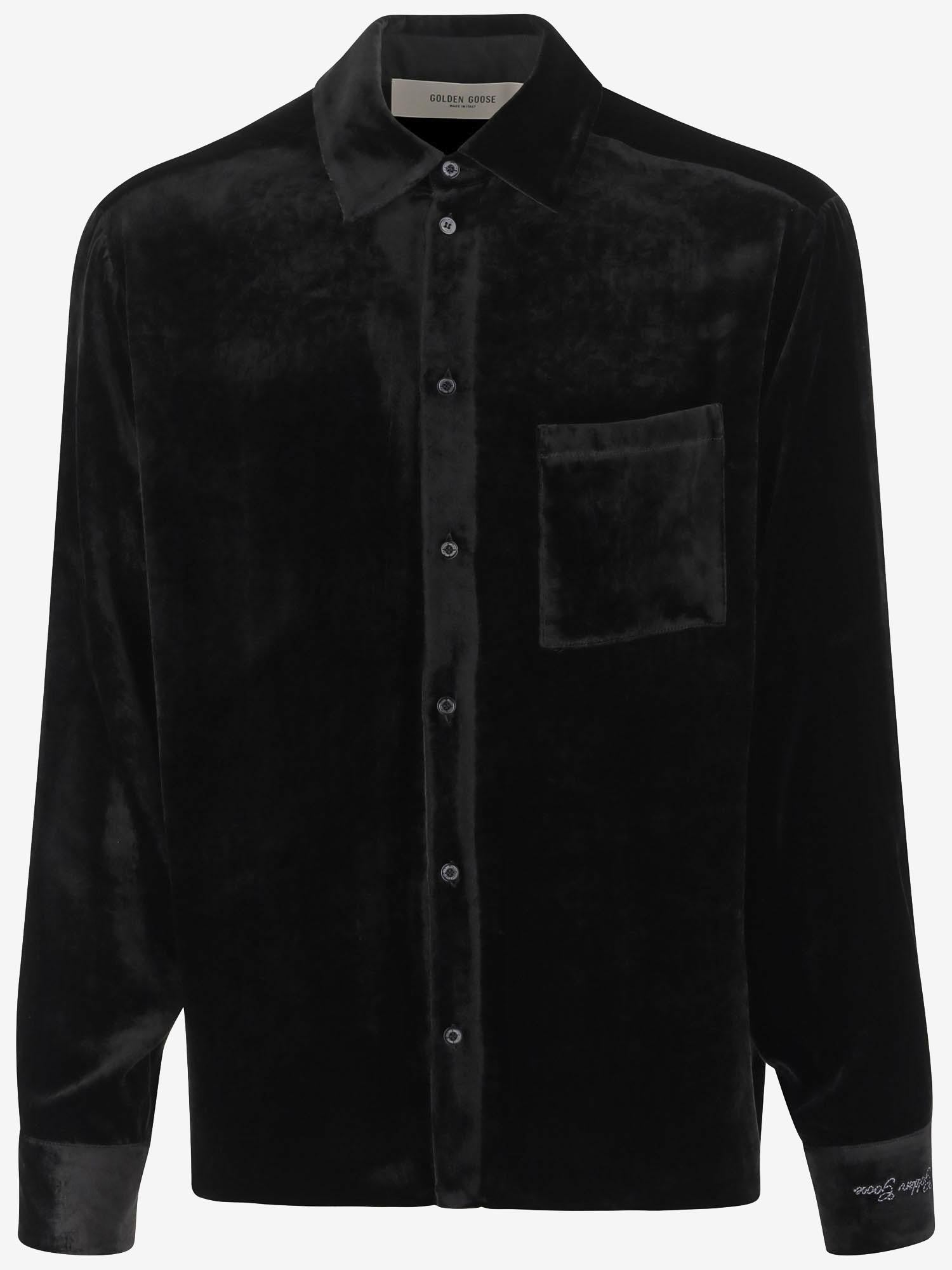 CAMICIA IN VISCOSA E SETA