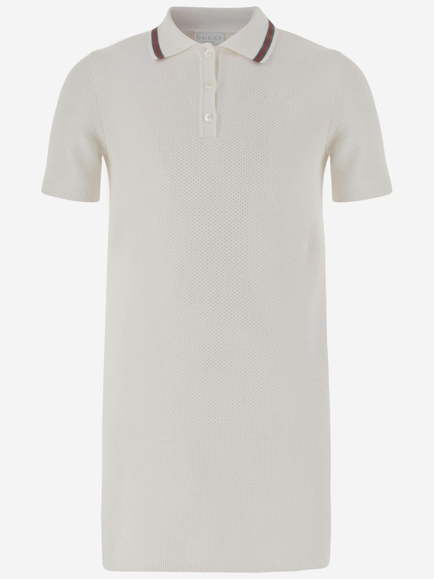 ABITO POLO IN JERSEY DI COTONE