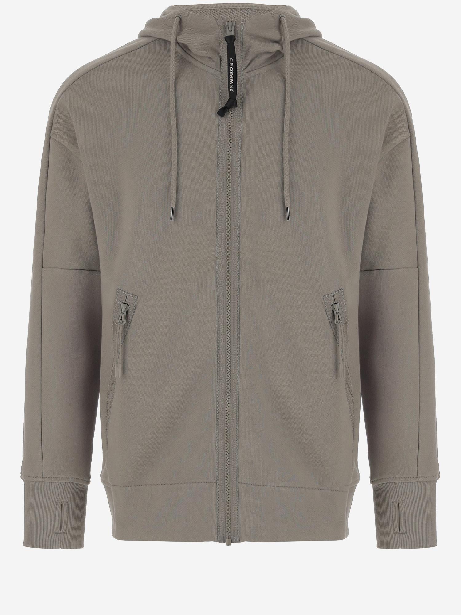 FELPA IN COTONE CON GOGGLES